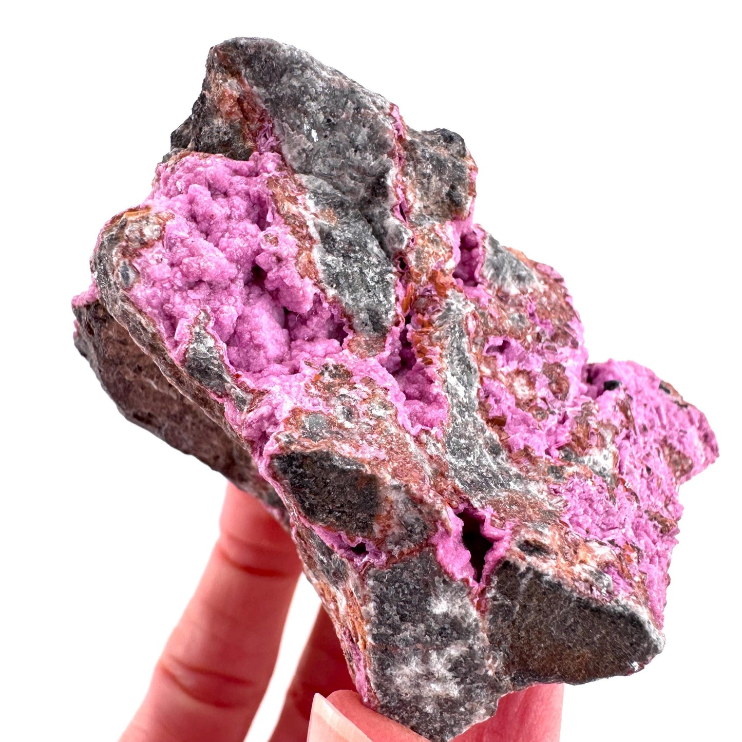 Cobaltoan Calcite (DR Congo) | cobalto calcite crystal, mineral specimen