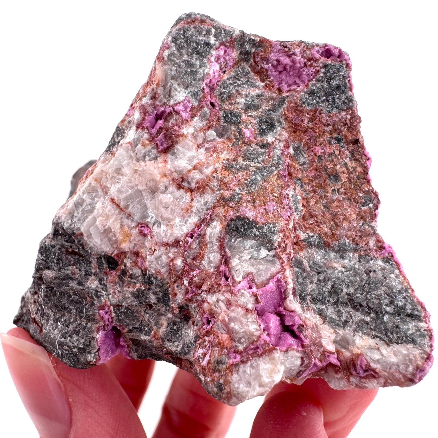 Cobaltoan Calcite (DR Congo) | cobalto calcite crystal, mineral specimen