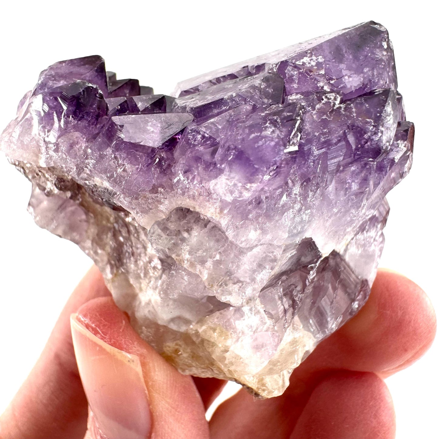 Spirit Quartz (South Africa) | purple spirit quartz crystal, amethyst cluster, mineral specimen