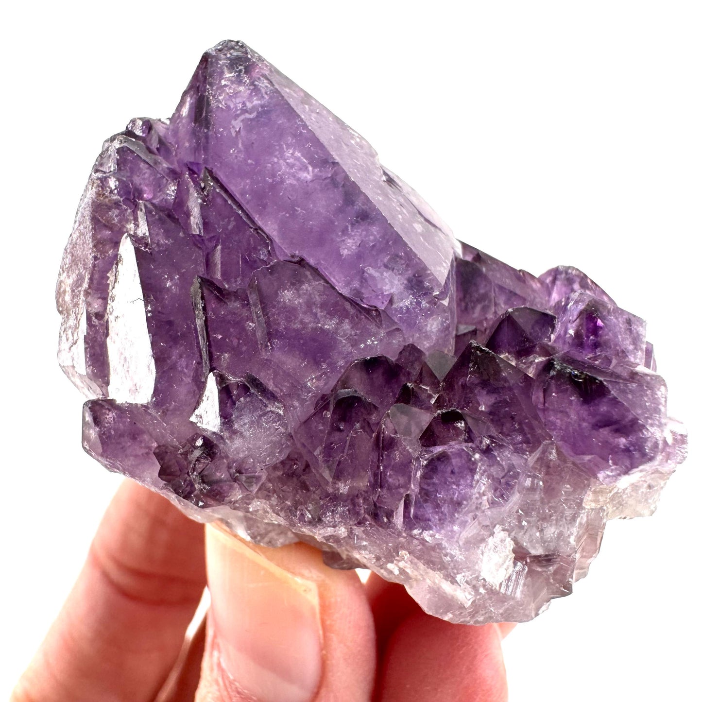 Spirit Quartz (South Africa) | purple spirit quartz crystal, amethyst cluster, mineral specimen