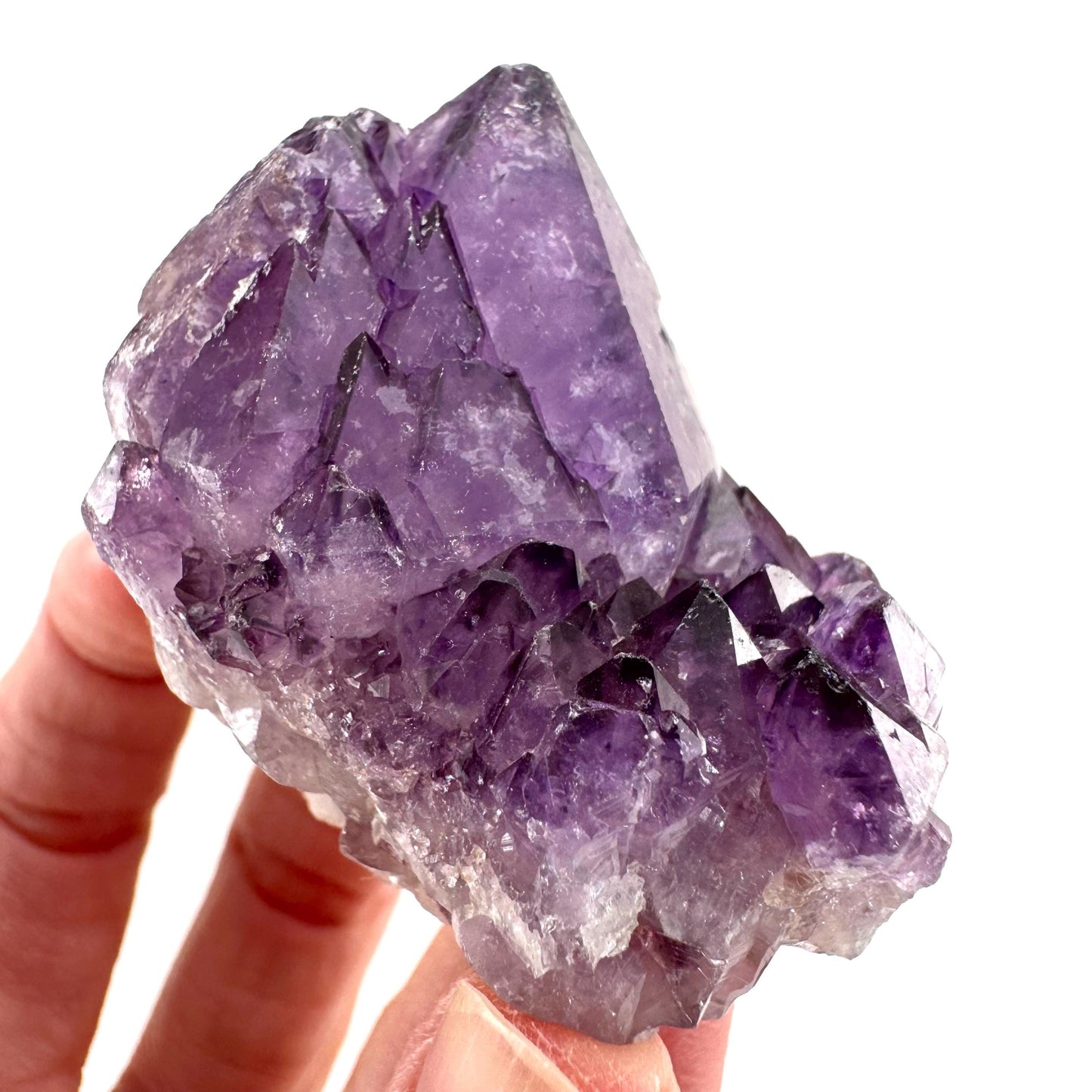 Spirit Quartz (South Africa) | purple spirit quartz crystal, amethyst cluster, mineral specimen