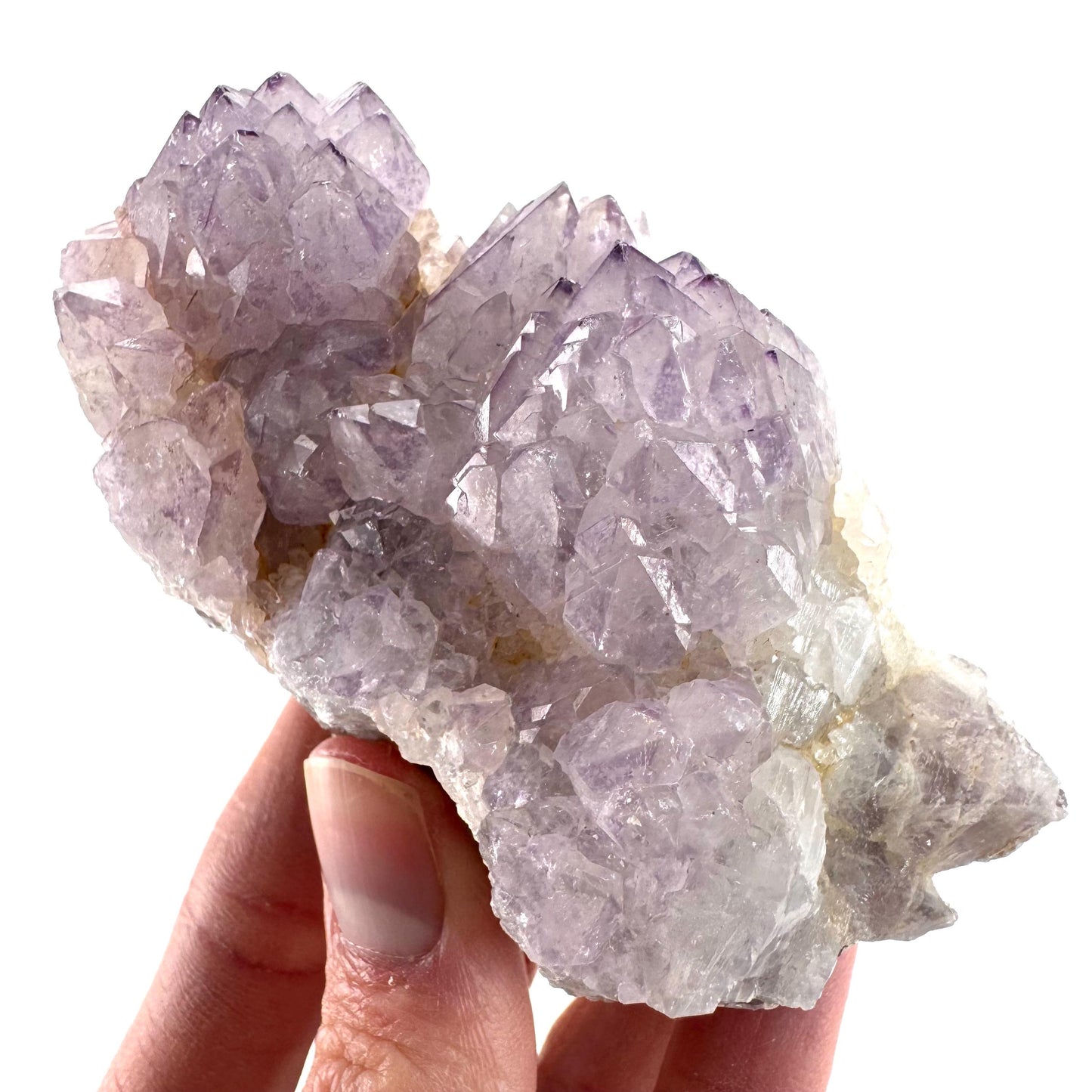 Spirit Quartz (South Africa) | purple spirit quartz crystal, amethyst cluster, mineral specimen