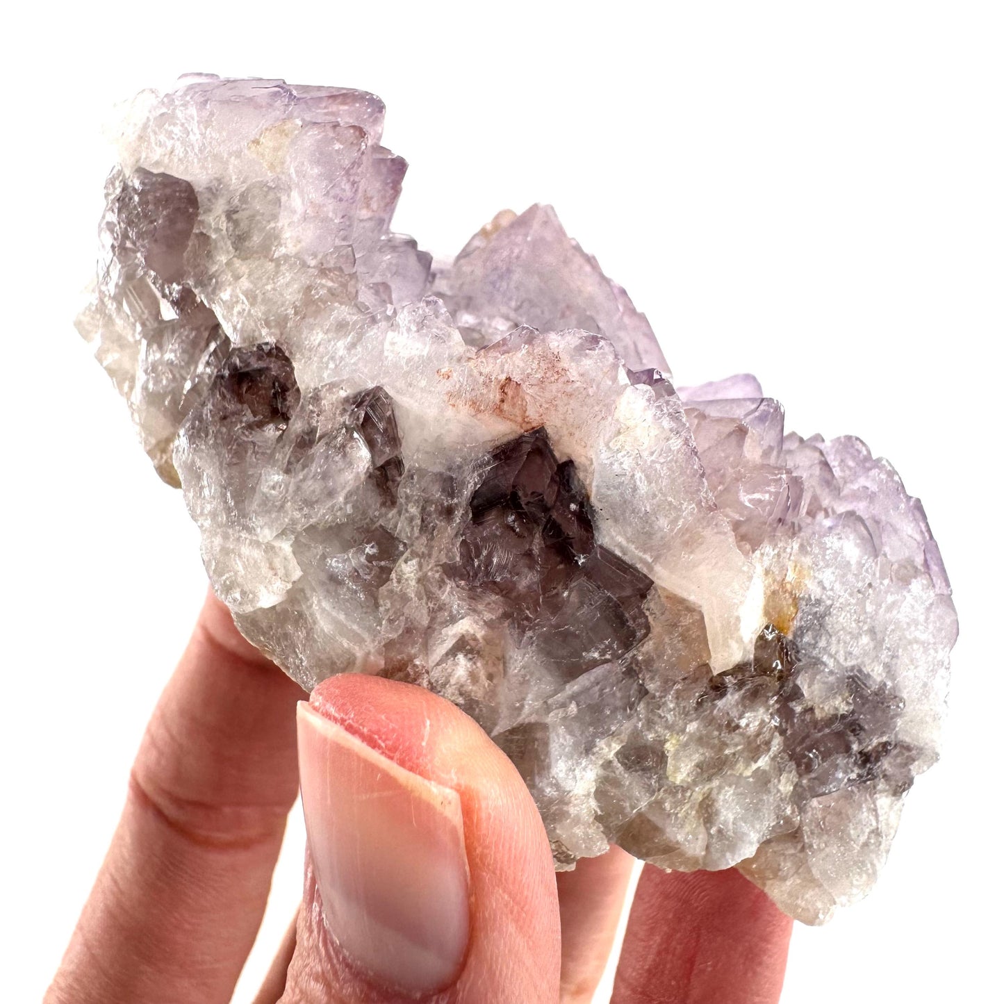 Spirit Quartz (South Africa) | purple spirit quartz crystal, amethyst cluster, mineral specimen