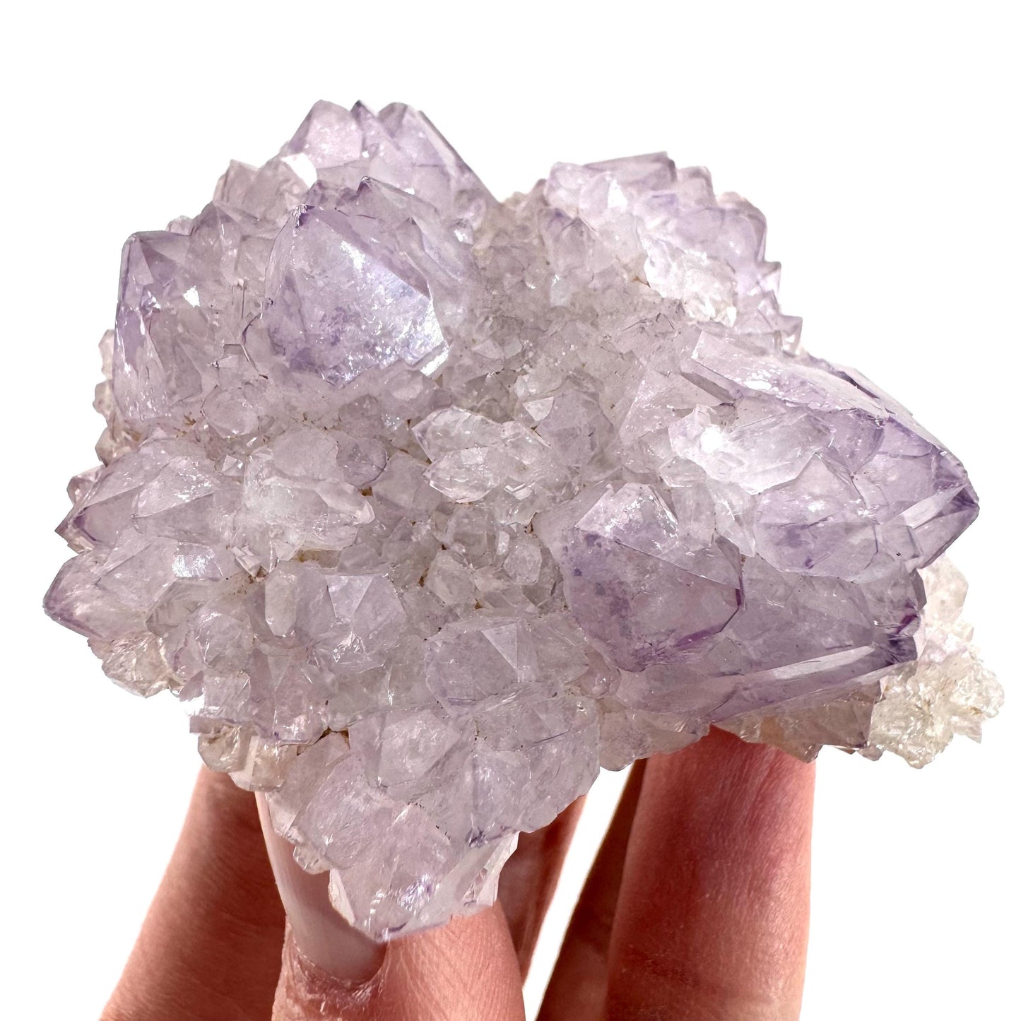 Spirit Quartz (South Africa) | purple spirit quartz crystal, amethyst cluster, mineral specimen