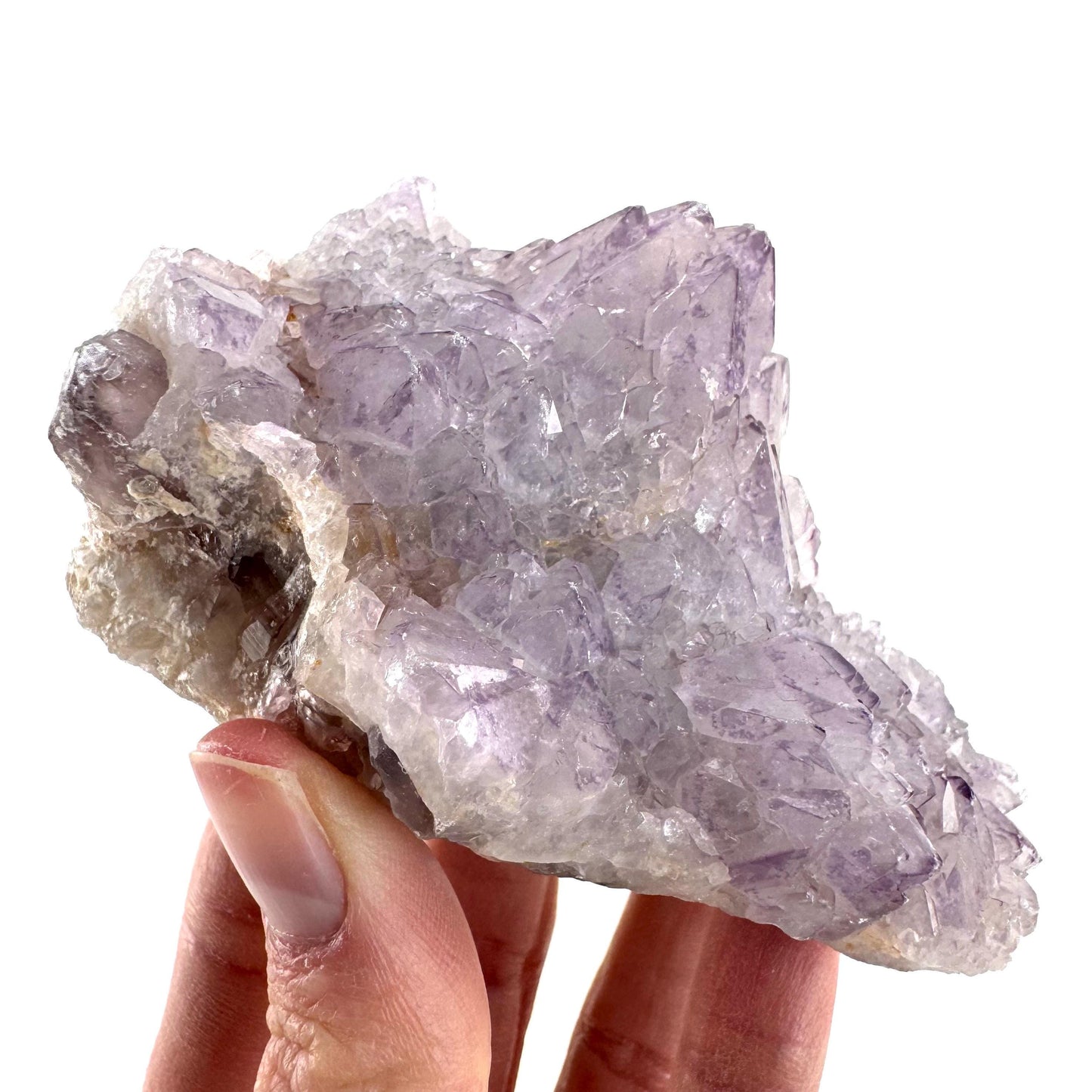 Spirit Quartz (South Africa) | purple spirit quartz crystal, amethyst cluster, mineral specimen