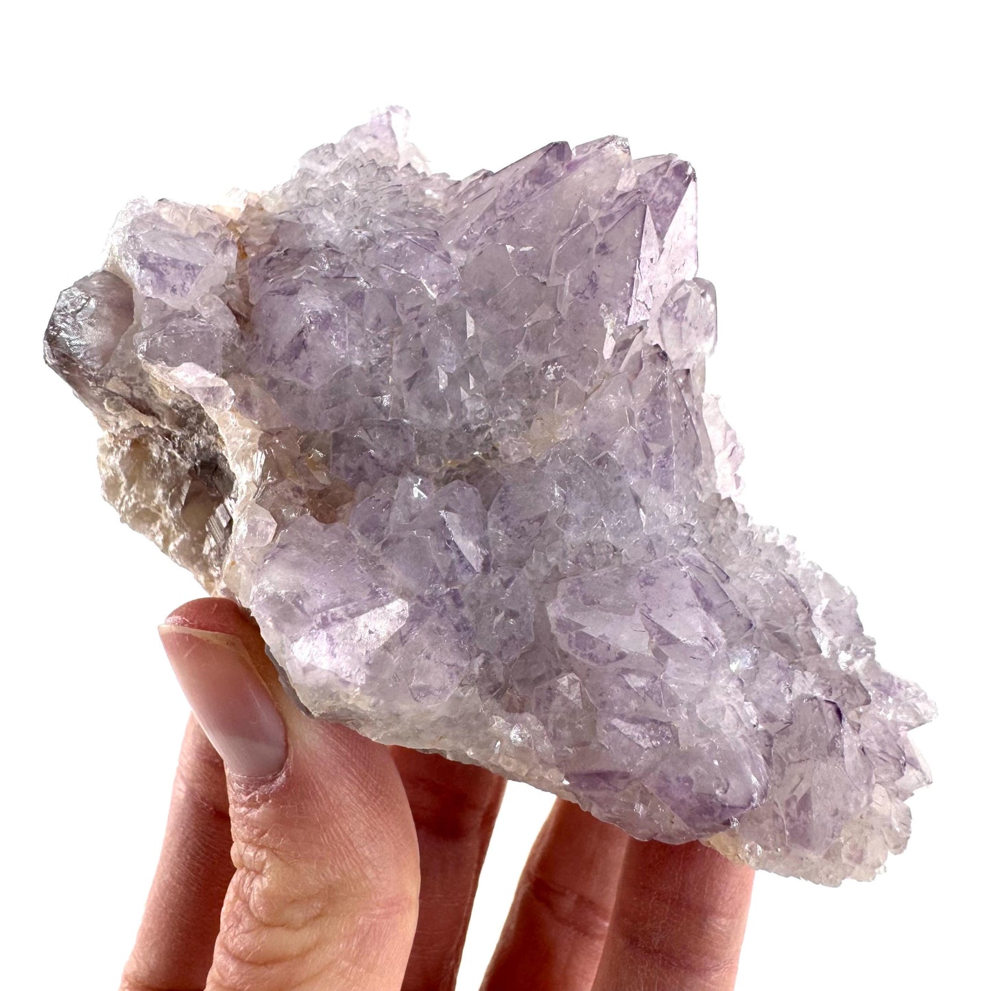 Spirit Quartz (South Africa) | purple spirit quartz crystal, amethyst cluster, mineral specimen