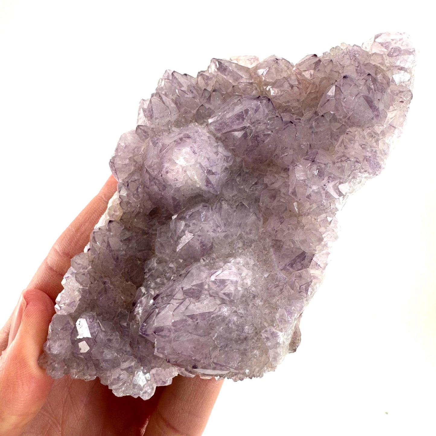 Spirit Quartz (South Africa) | purple spirit quartz crystal, amethyst cluster, mineral specimen