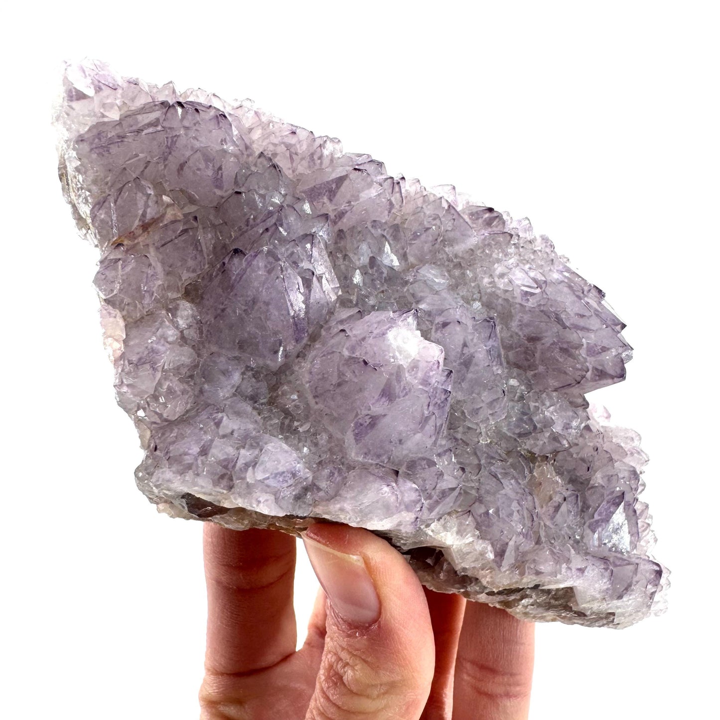 Spirit Quartz (South Africa) | purple spirit quartz crystal, amethyst cluster, mineral specimen