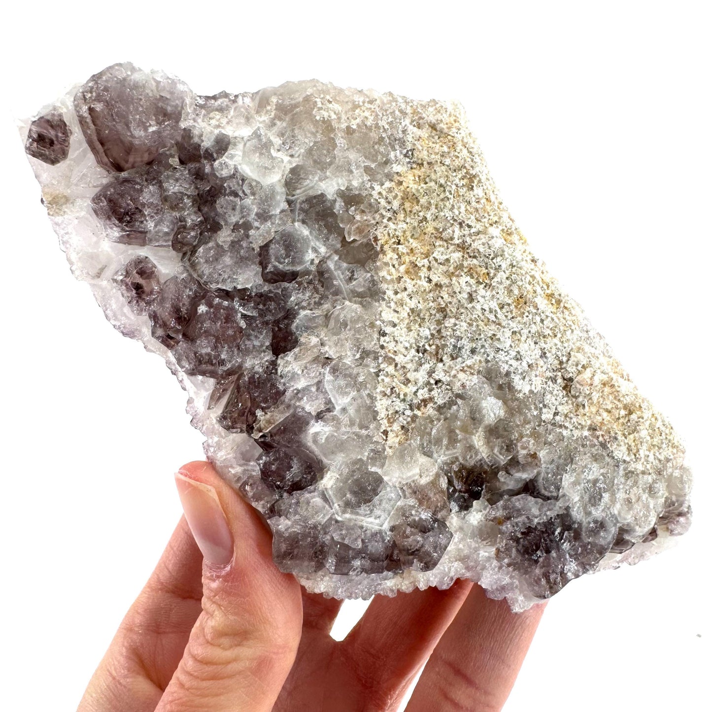 Spirit Quartz (South Africa) | purple spirit quartz crystal, amethyst cluster, mineral specimen
