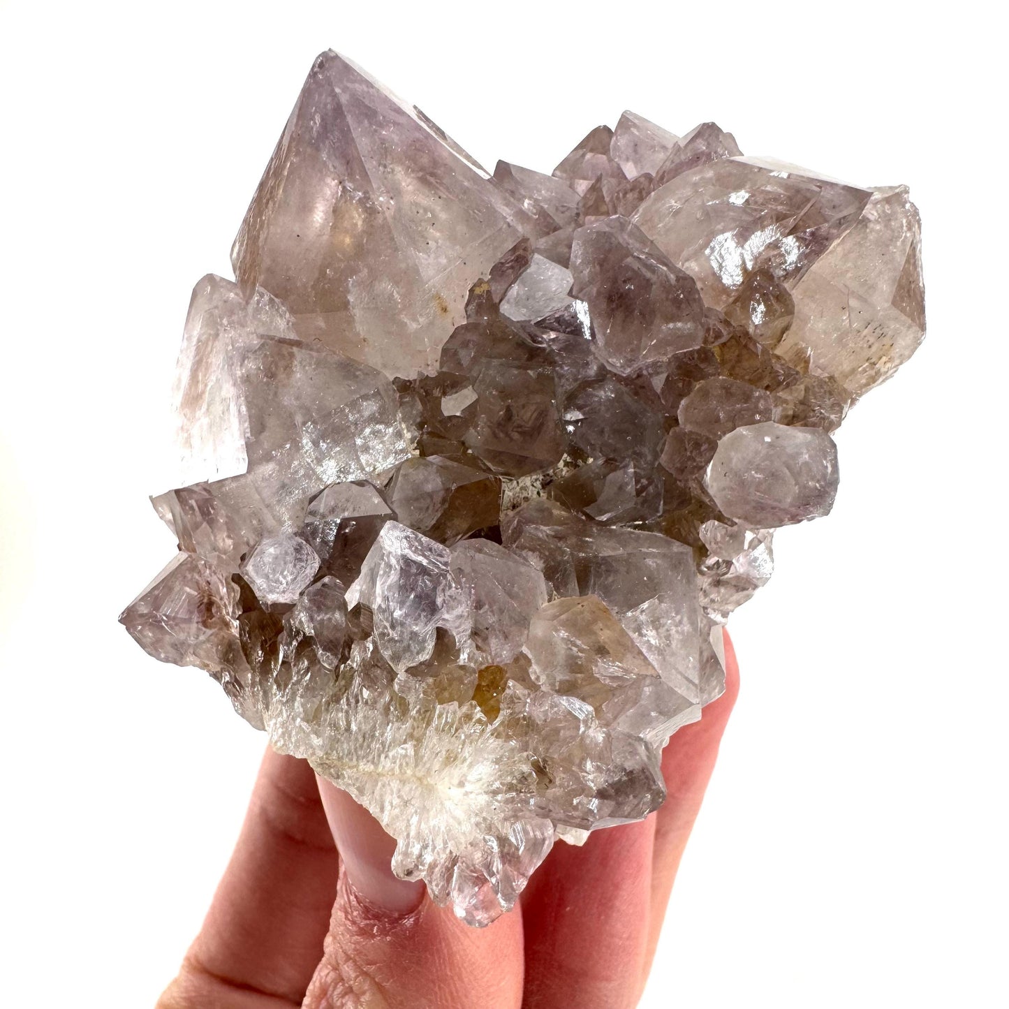 Spirit Quartz (South Africa) | purple spirit quartz crystal, amethyst cluster, mineral specimen