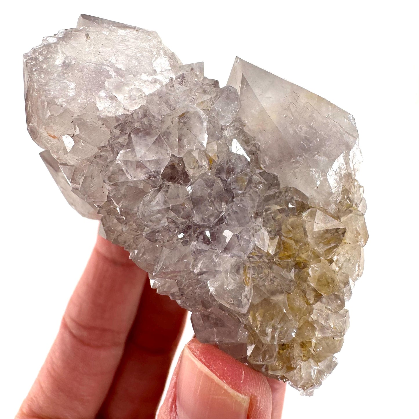 Spirit Quartz (South Africa) | purple spirit quartz crystal, amethyst cluster, mineral specimen