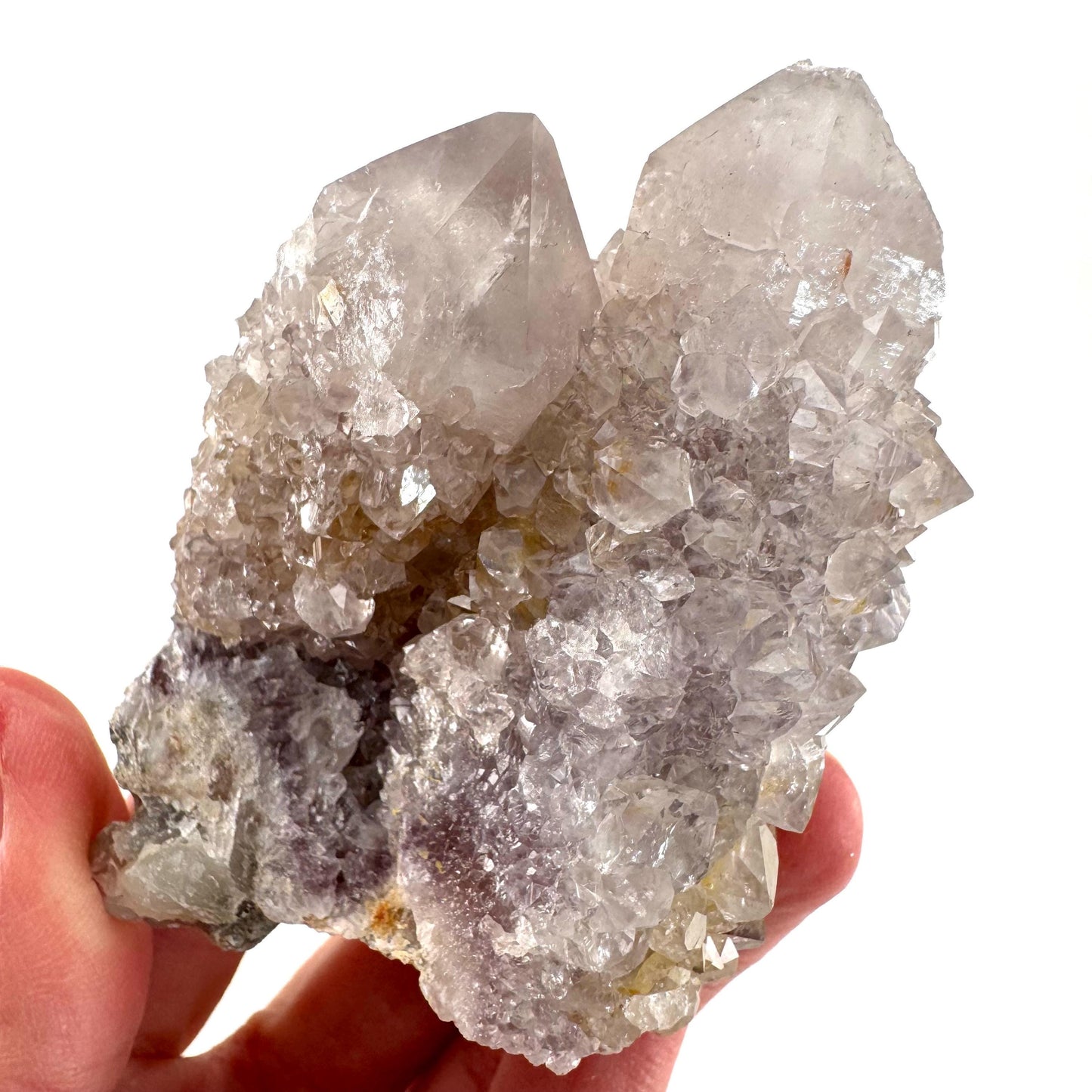 Spirit Quartz (South Africa) | purple spirit quartz crystal, amethyst cluster, mineral specimen