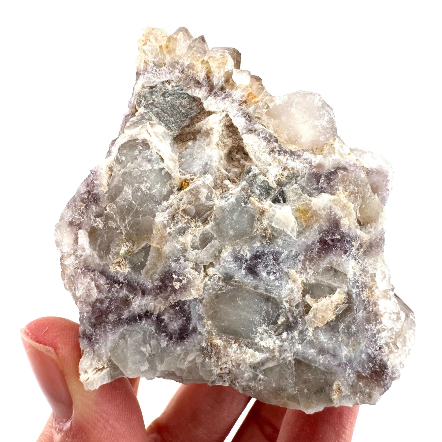 Spirit Quartz (South Africa) | purple spirit quartz crystal, amethyst cluster, mineral specimen