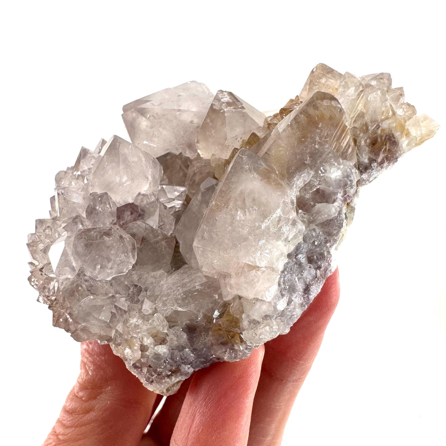 Spirit Quartz (South Africa) | purple spirit quartz crystal, amethyst cluster, mineral specimen