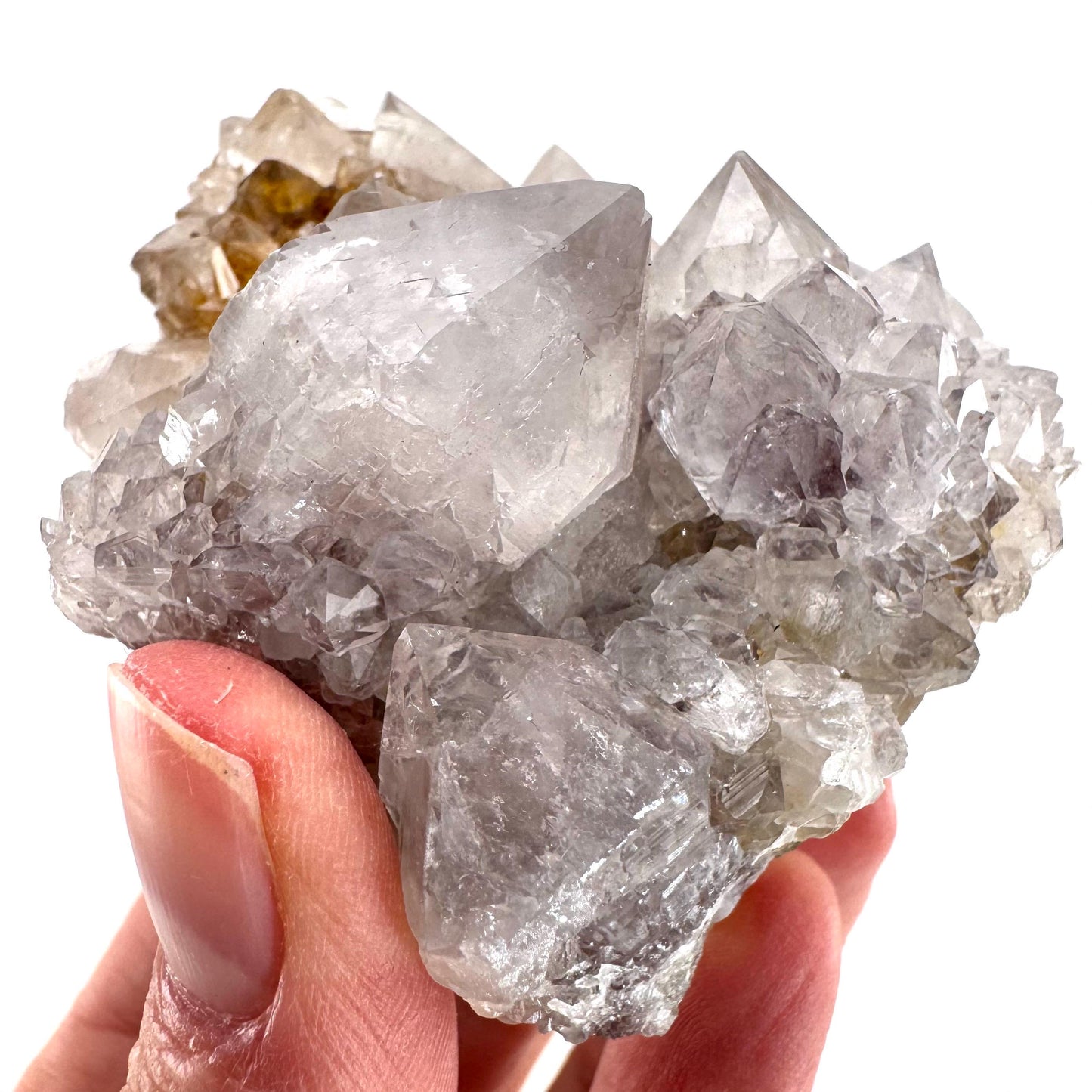 Spirit Quartz (South Africa) | purple spirit quartz crystal, amethyst cluster, mineral specimen