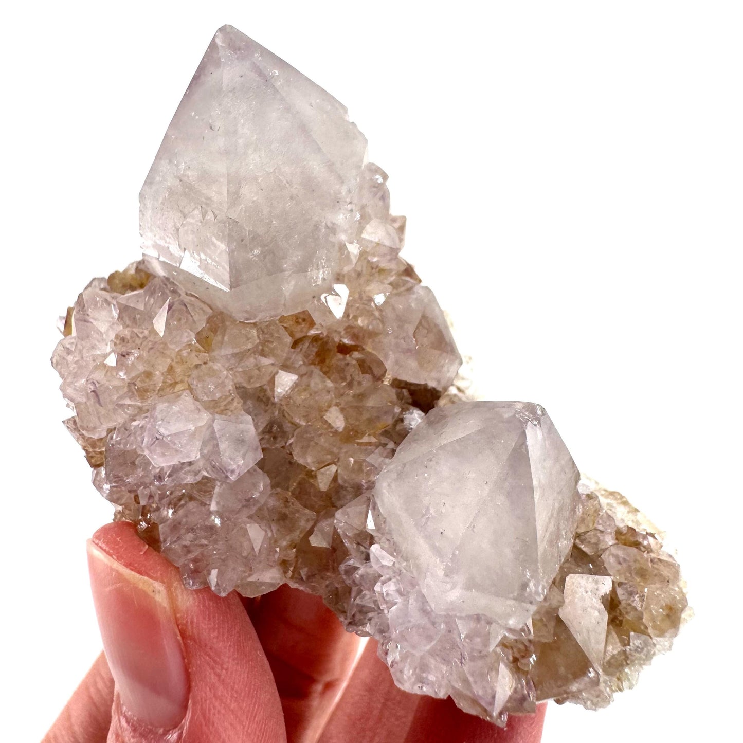 Spirit Quartz (South Africa) | purple spirit quartz crystal, amethyst cluster, mineral specimen