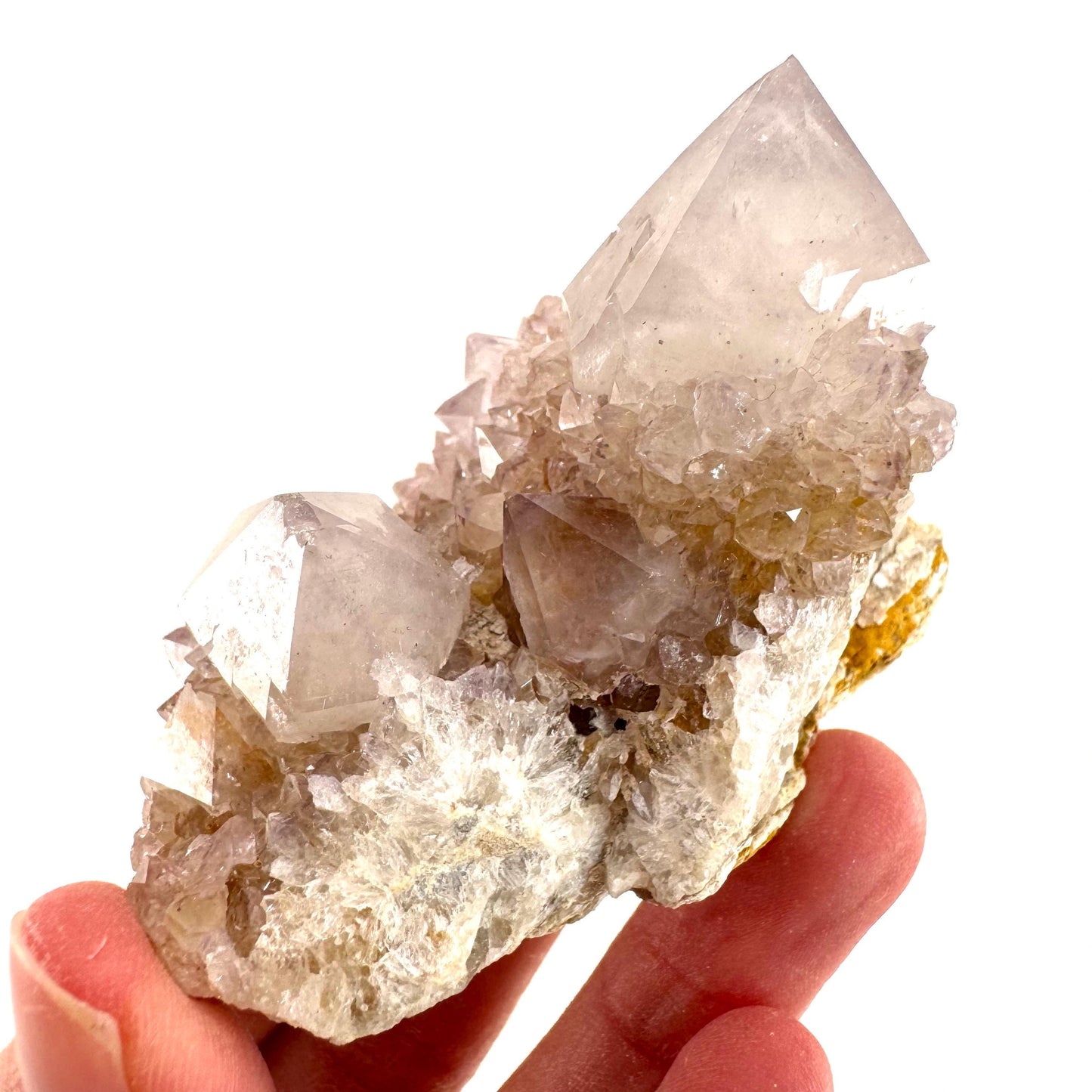 Spirit Quartz (South Africa) | purple spirit quartz crystal, amethyst cluster, mineral specimen