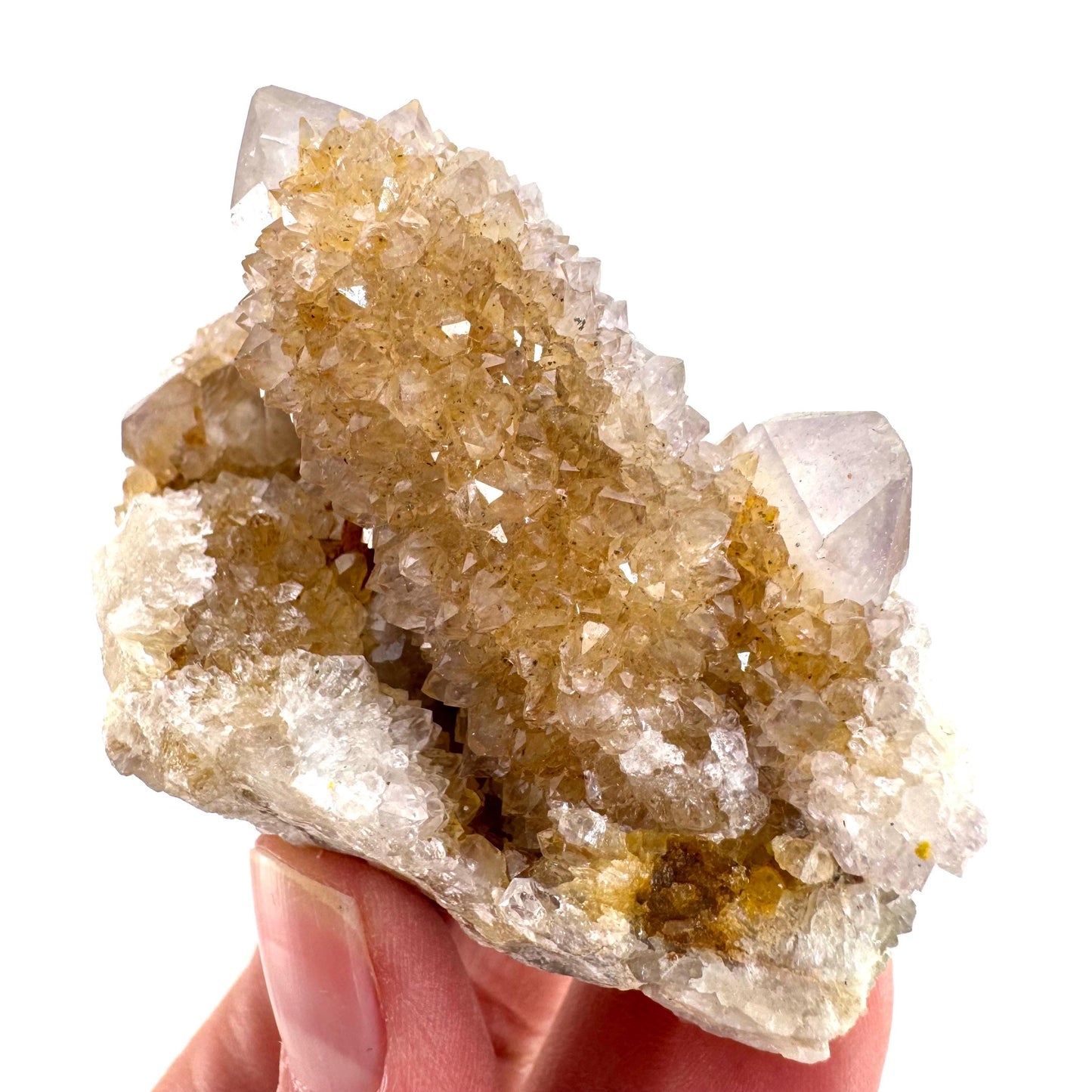 Spirit Quartz (South Africa) | purple spirit quartz crystal, amethyst cluster, mineral specimen