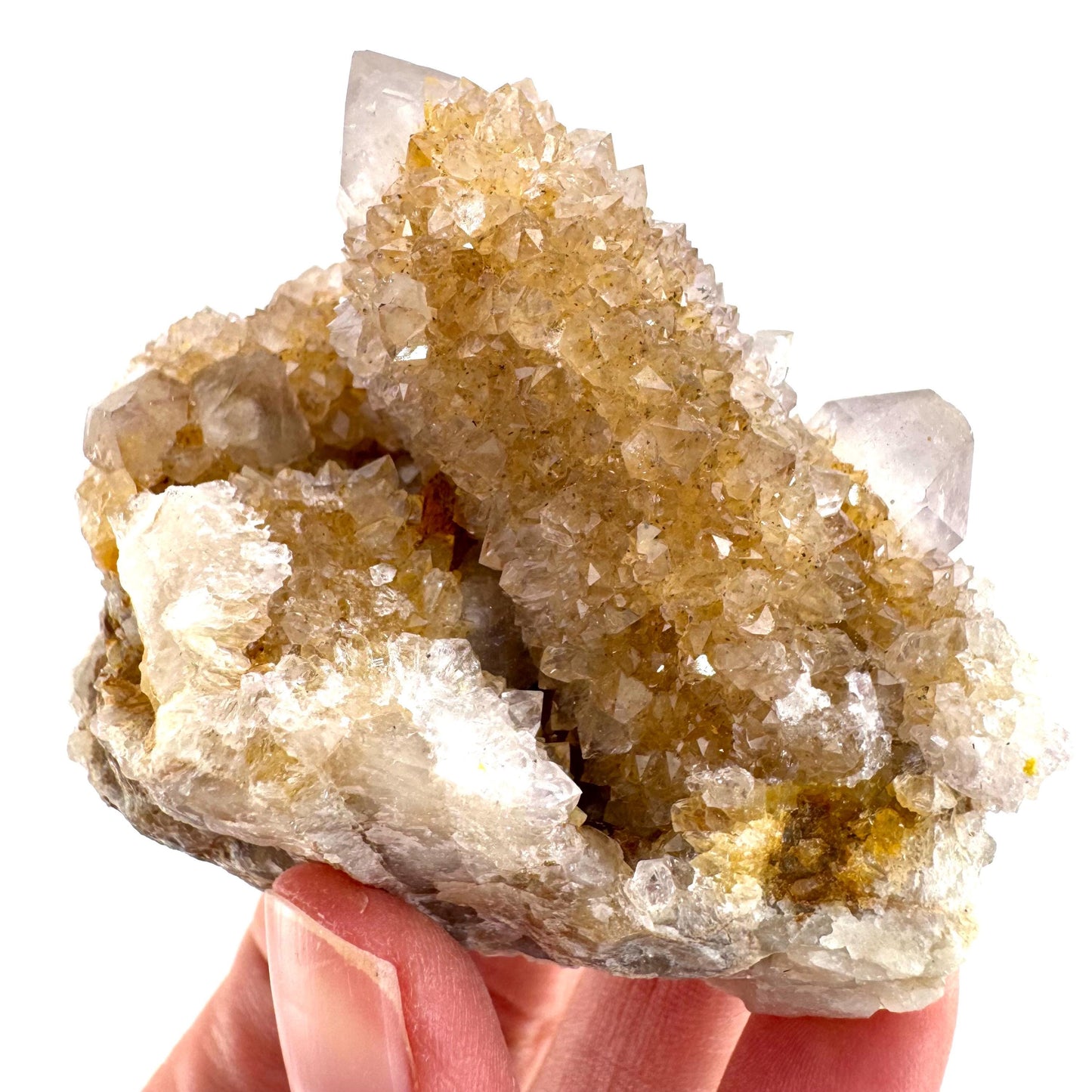 Spirit Quartz (South Africa) | purple spirit quartz crystal, amethyst cluster, mineral specimen