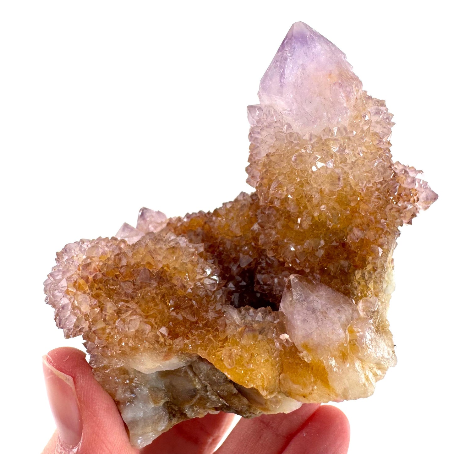 Spirit Quartz (South Africa) | purple spirit quartz crystal, amethyst cluster, mineral specimen