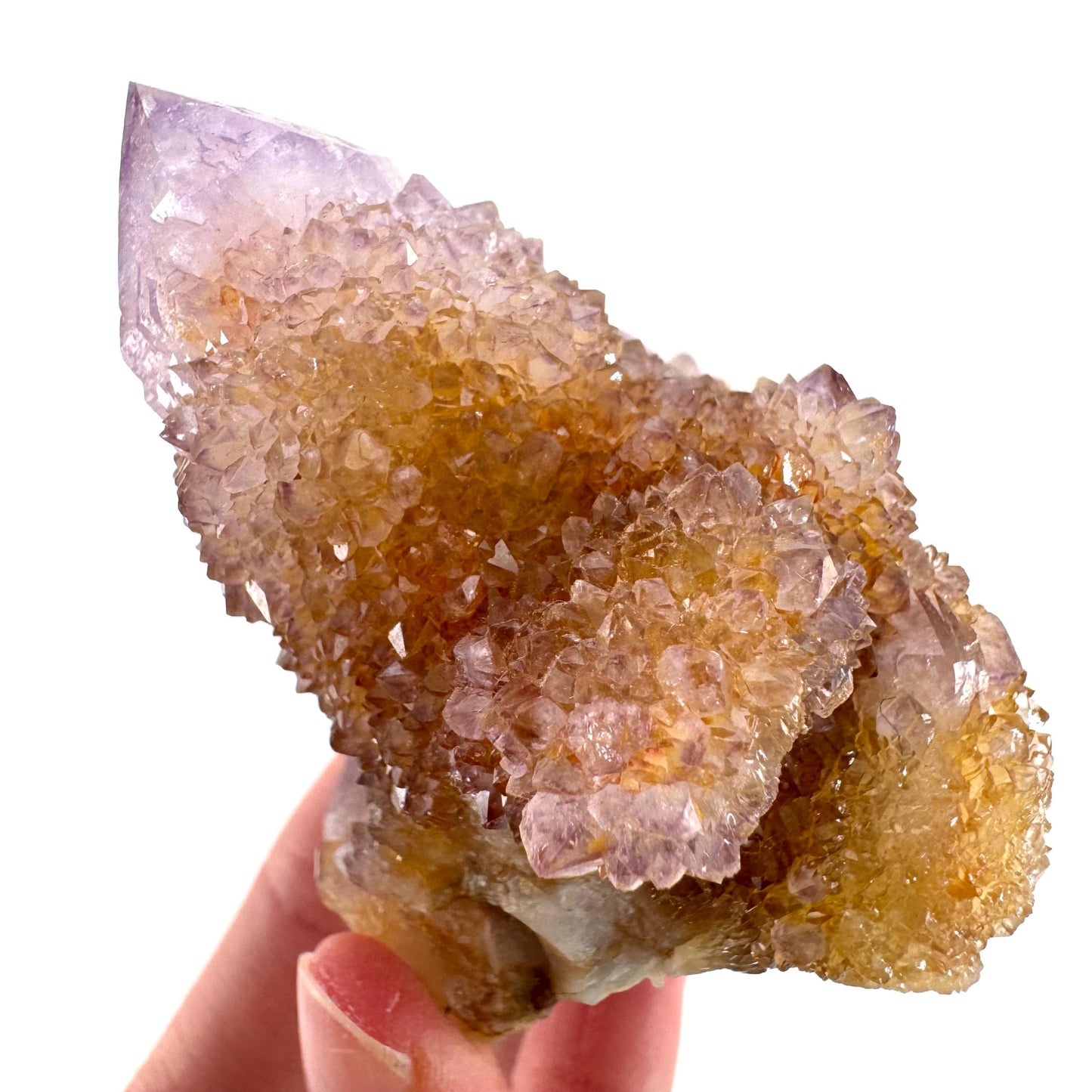 Spirit Quartz (South Africa) | purple spirit quartz crystal, amethyst cluster, mineral specimen