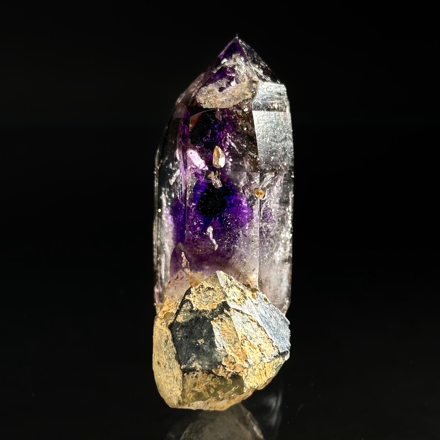 Brandberg Amethyst Enhydro (Namibia) | natural amethyst crystal, mineral specimen