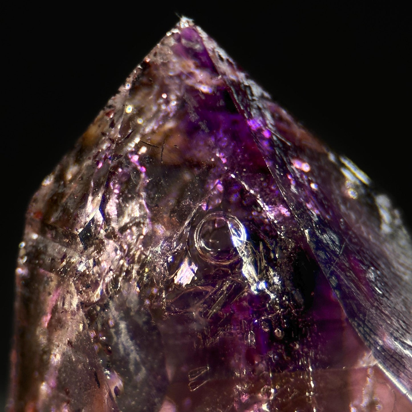 Brandberg Amethyst Enhydro (Namibia) | natural amethyst crystal, mineral specimen