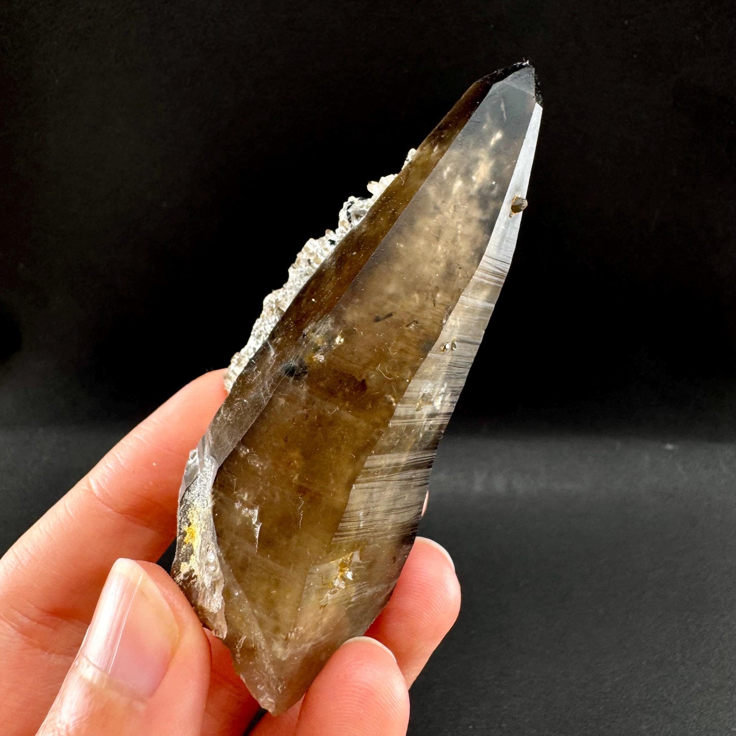 Tessin Habit Smoky Quartz (Namibia) | Natural smoky quartz crystal, mineral specimen