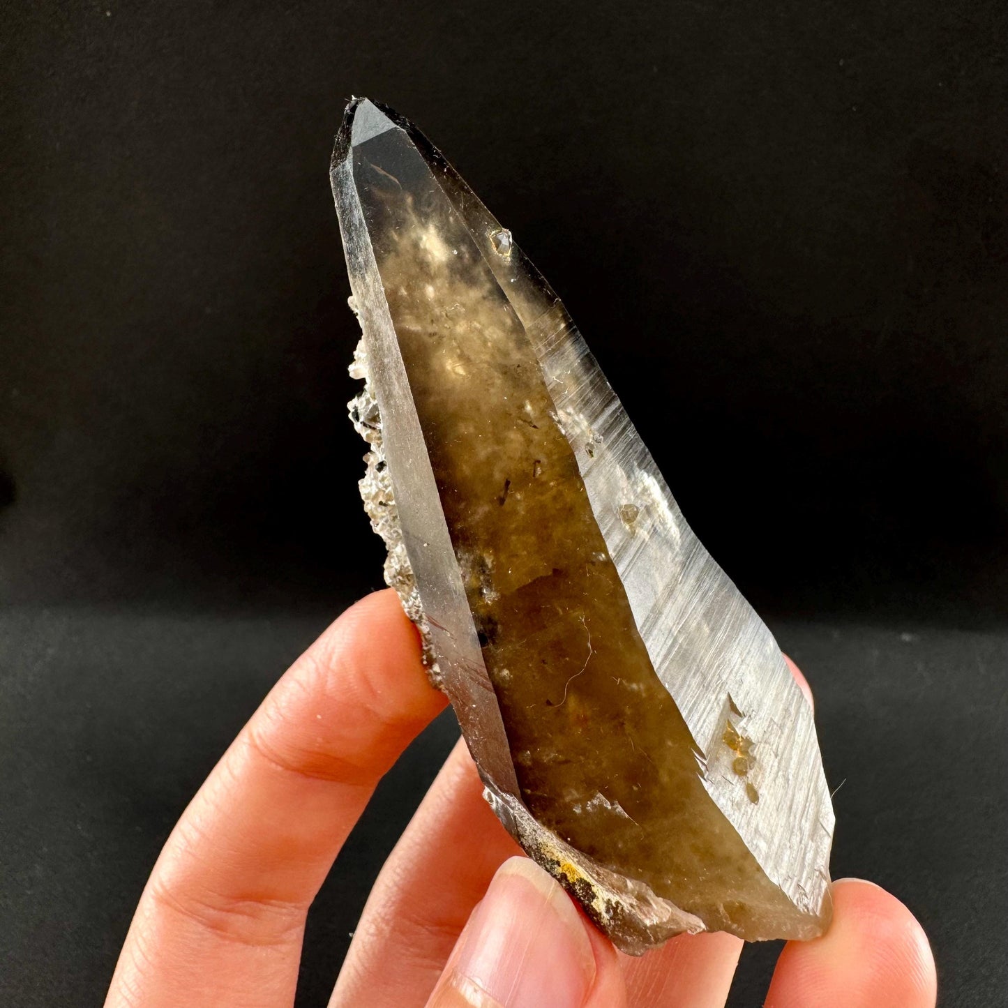 Tessin Habit Smoky Quartz (Namibia) | Natural smoky quartz crystal, mineral specimen