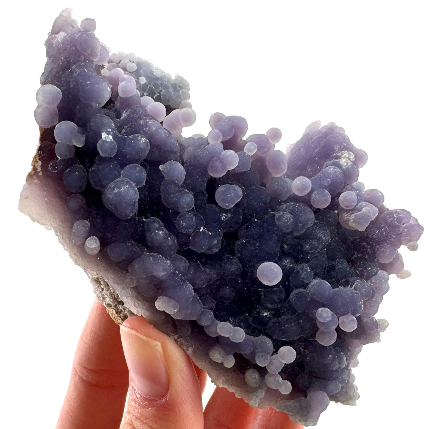 Grape Agate (Indonesia) | grape agate crystal, mineral specimen