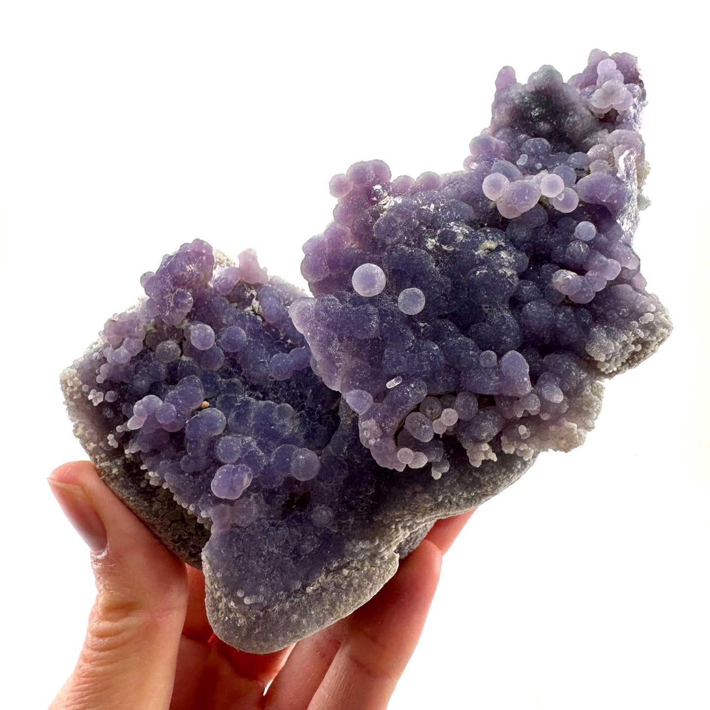 Grape Agate (Indonesia) | grape agate crystal, mineral specimen
