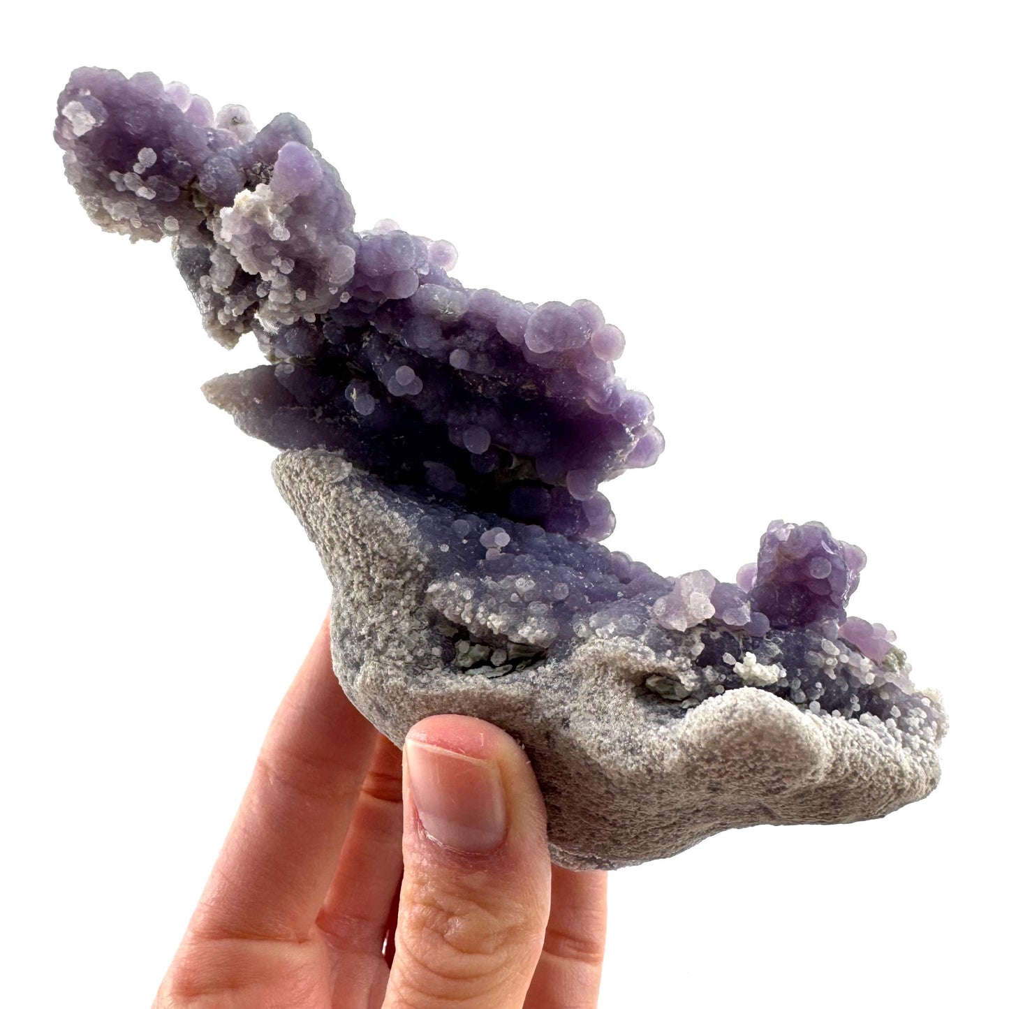 Grape Agate (Indonesia) | grape agate crystal, mineral specimen