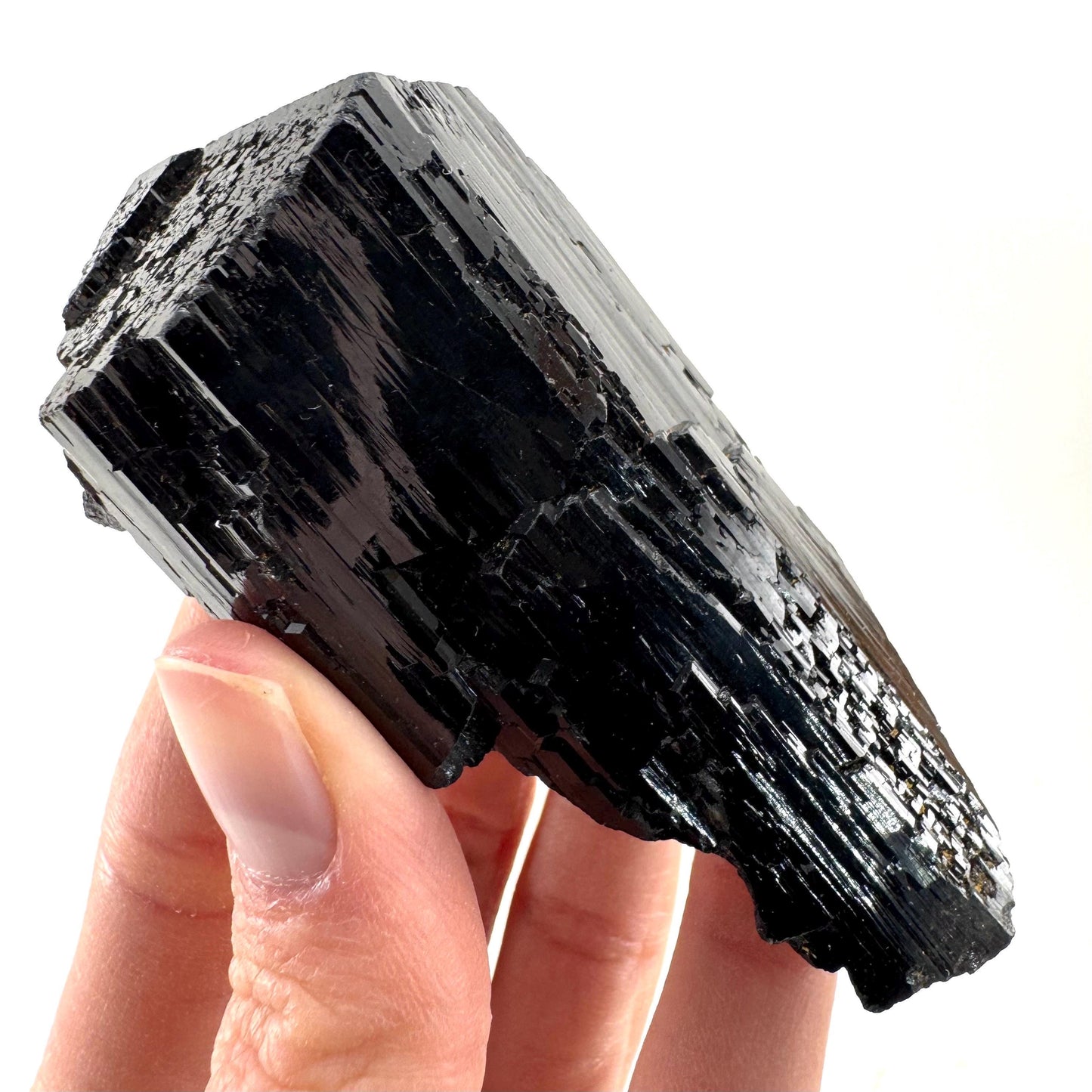 Black Tourmaline (Namibia) | high quality black tourmaline crystal, black schorl, mineral specimen
