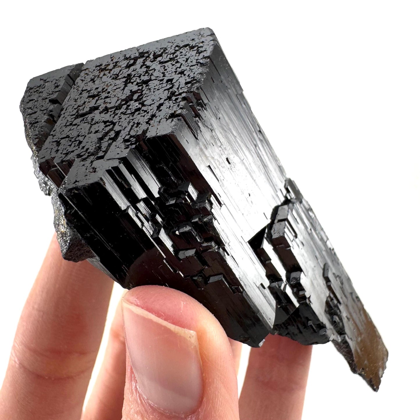 Black Tourmaline (Namibia) | high quality black tourmaline crystal, black schorl, mineral specimen