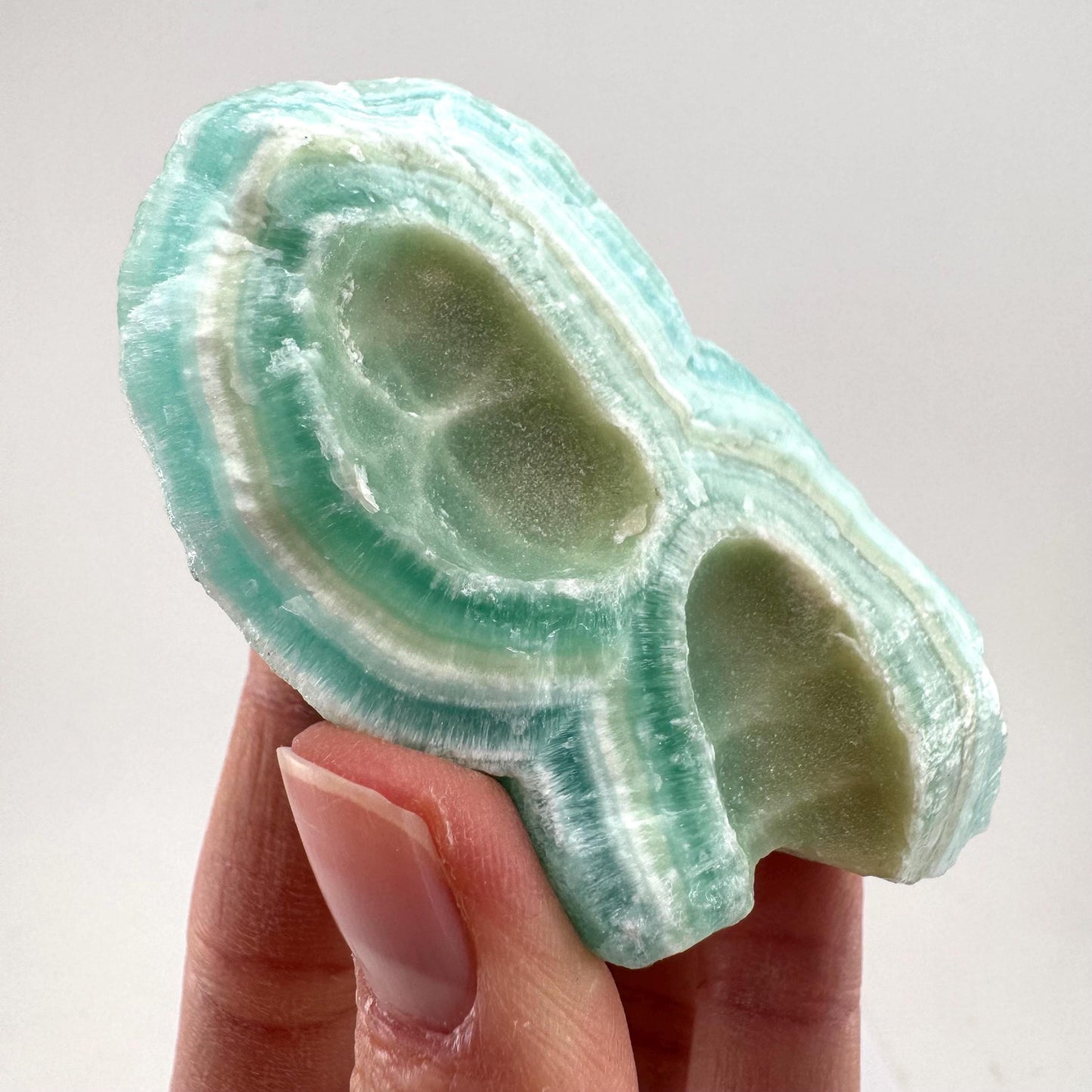 Blue Aragonite (Afghanistan) | blue aragonite crystal, mineral specimen