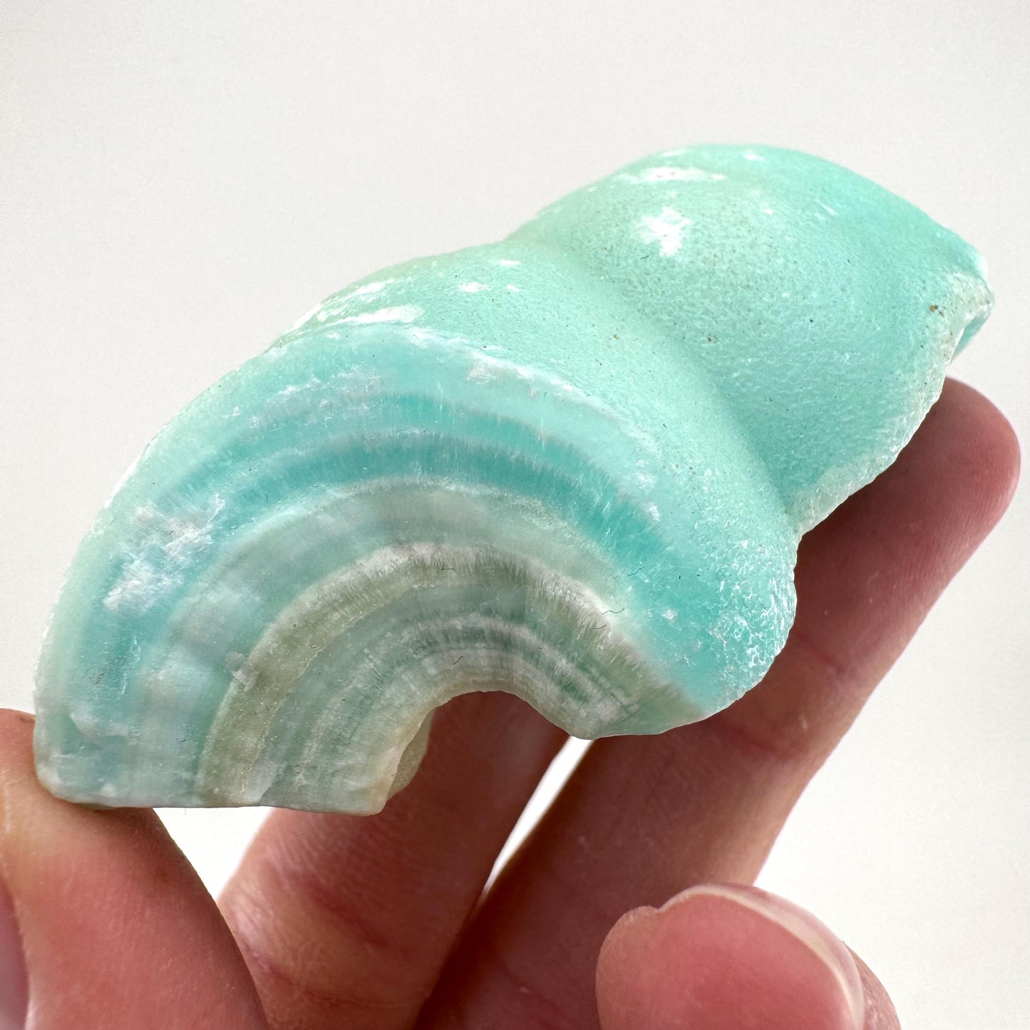 Blue Aragonite (Afghanistan) | blue aragonite crystal, mineral specimen