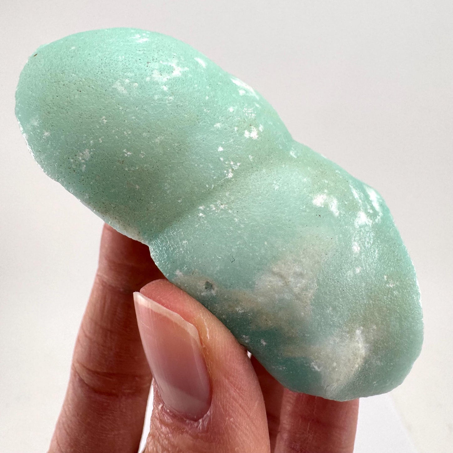 Blue Aragonite (Afghanistan) | blue aragonite crystal, mineral specimen
