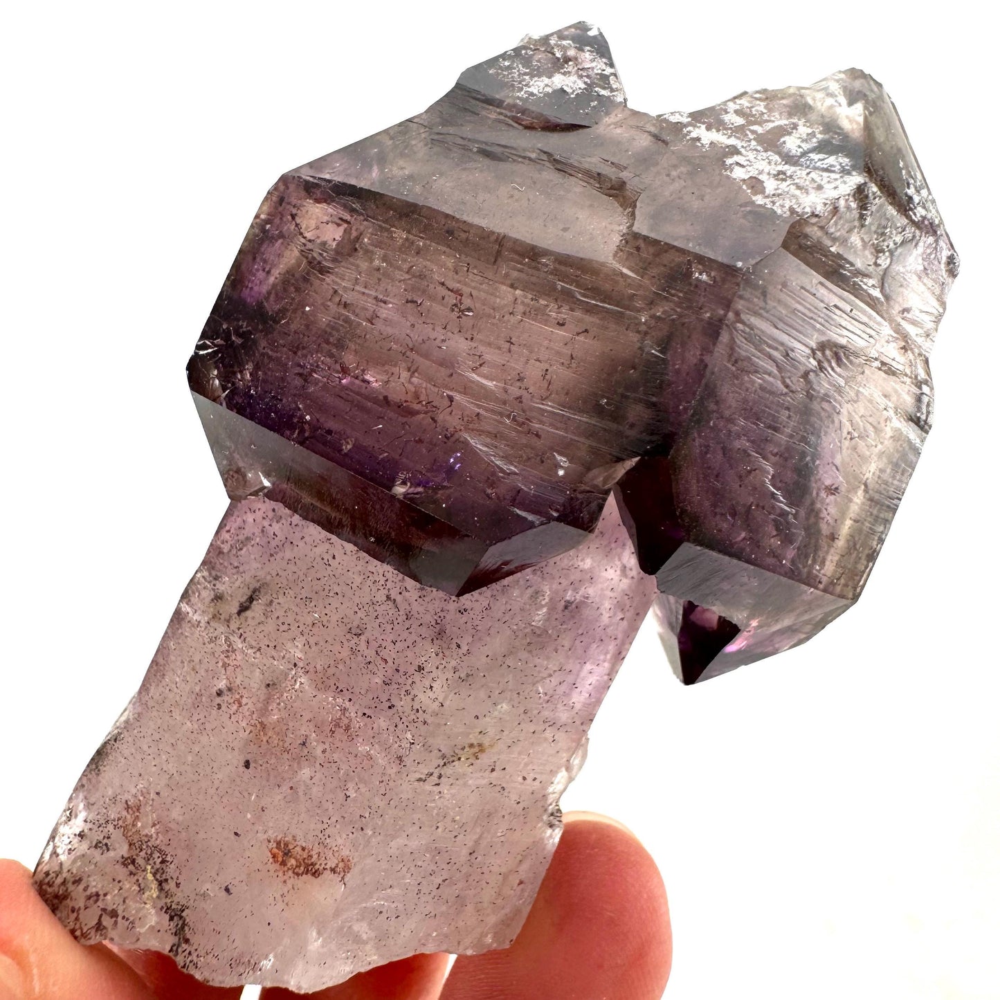 Amethyst Scepter (Zimbabwe) | Shangaan amethyst crystal point, mineral specimen