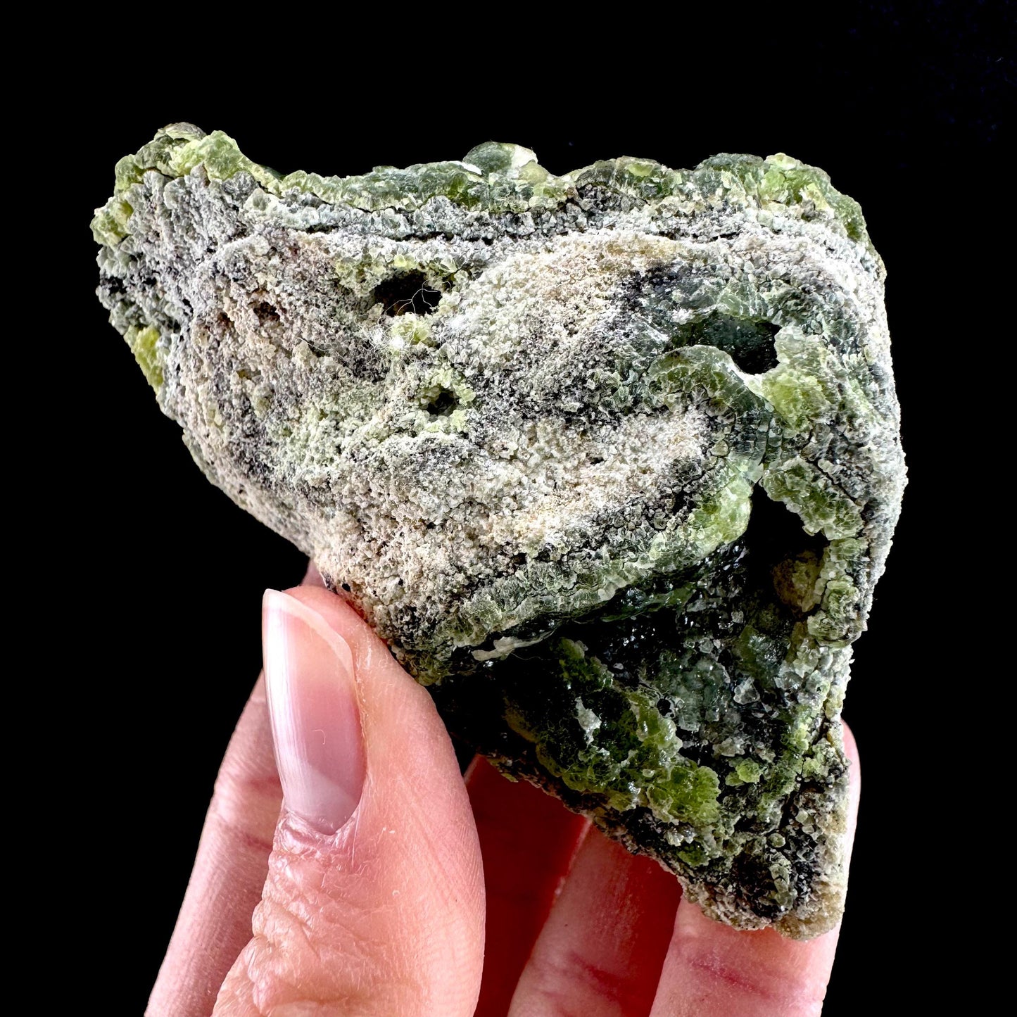 Cuprian Smithsonite (Arizona, USA) | green smithsonite crystal, rare mineral specimen