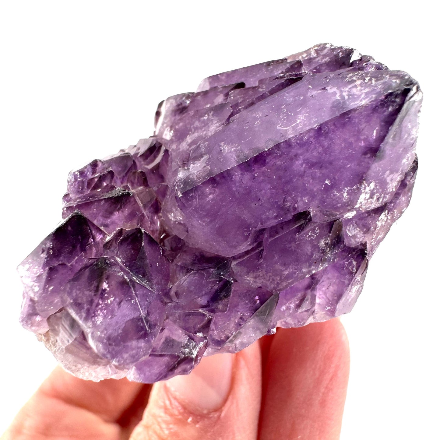 Spirit Quartz (South Africa) | purple spirit quartz crystal, amethyst cluster, mineral specimen