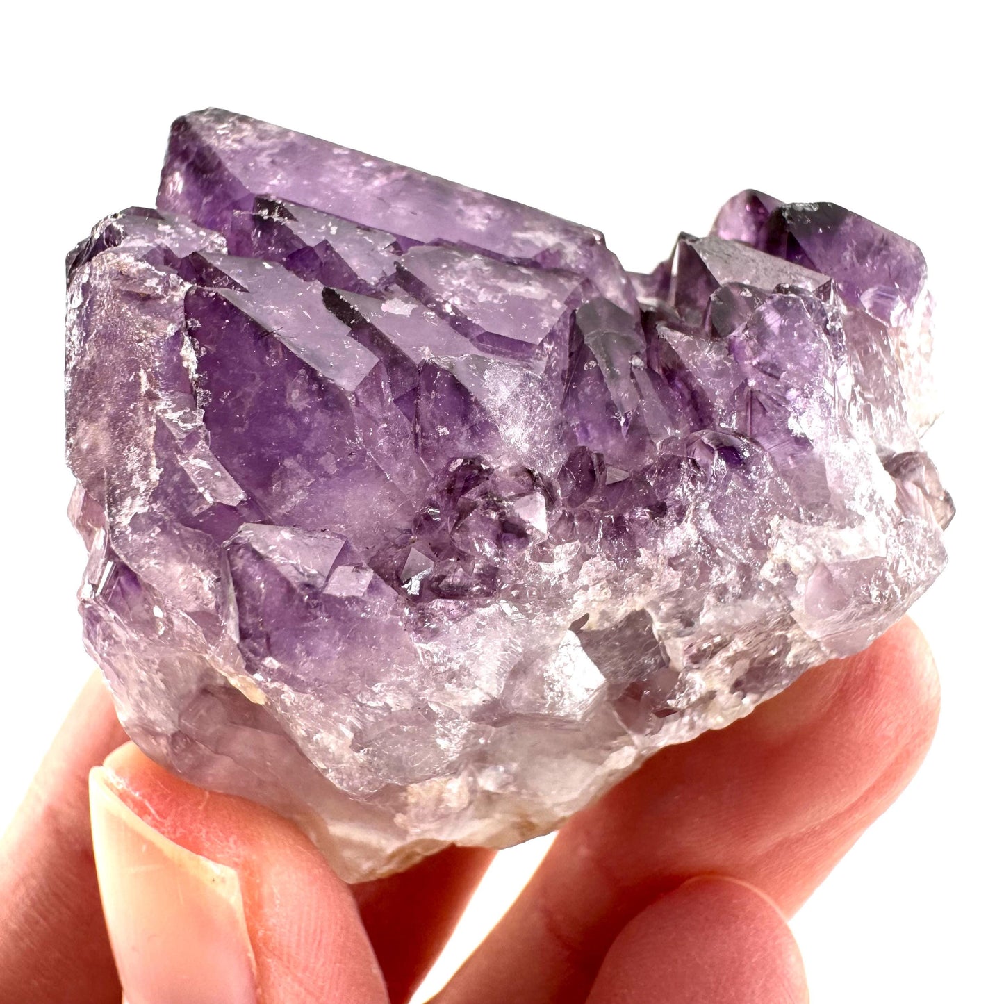Spirit Quartz (South Africa) | purple spirit quartz crystal, amethyst cluster, mineral specimen