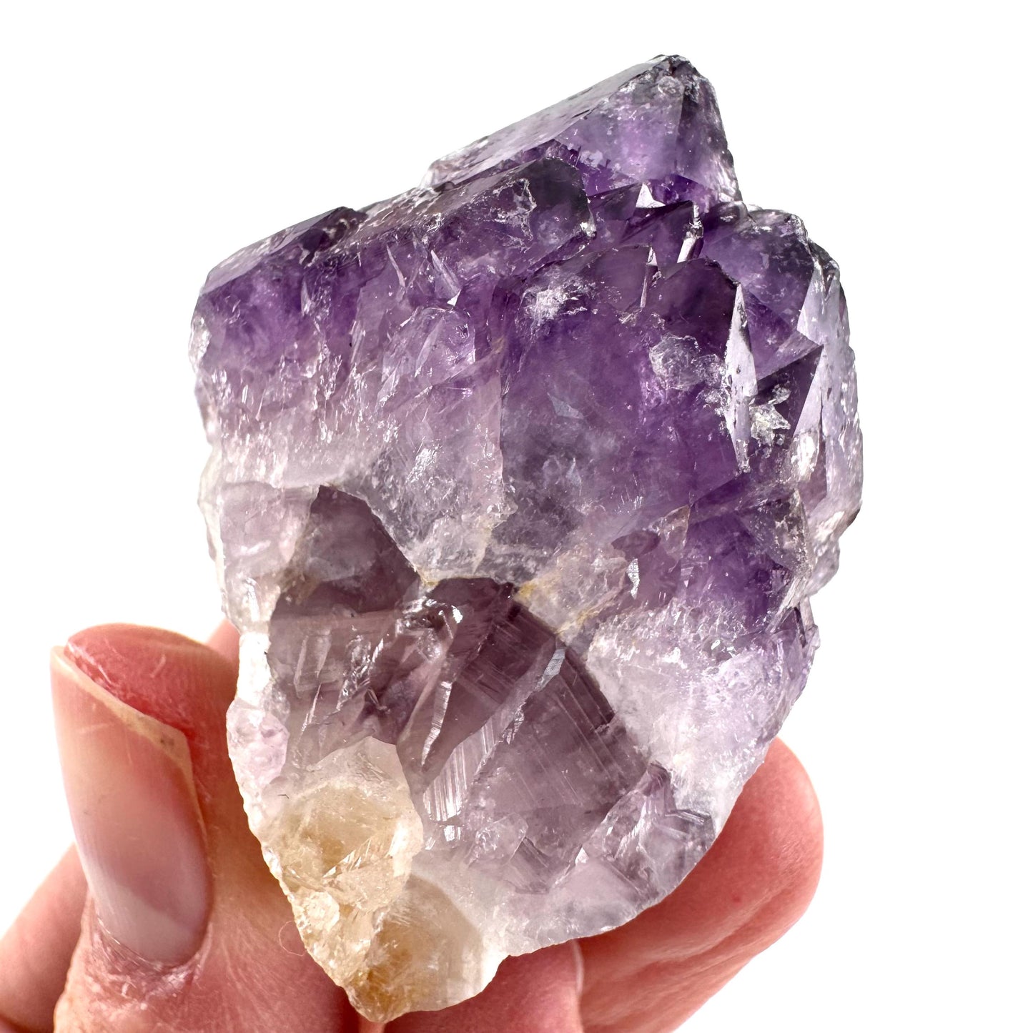 Spirit Quartz (South Africa) | purple spirit quartz crystal, amethyst cluster, mineral specimen
