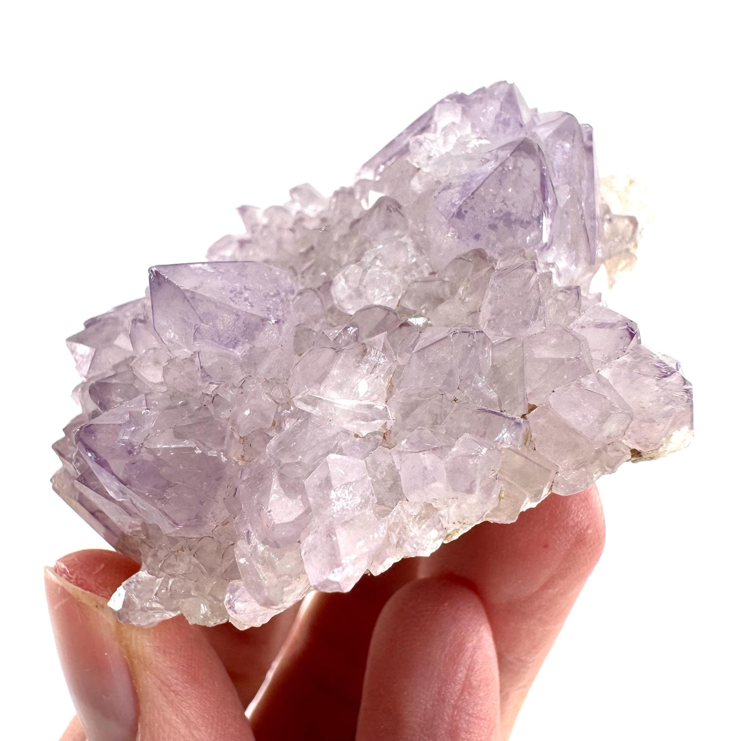 Spirit Quartz (South Africa) | purple spirit quartz crystal, amethyst cluster, mineral specimen