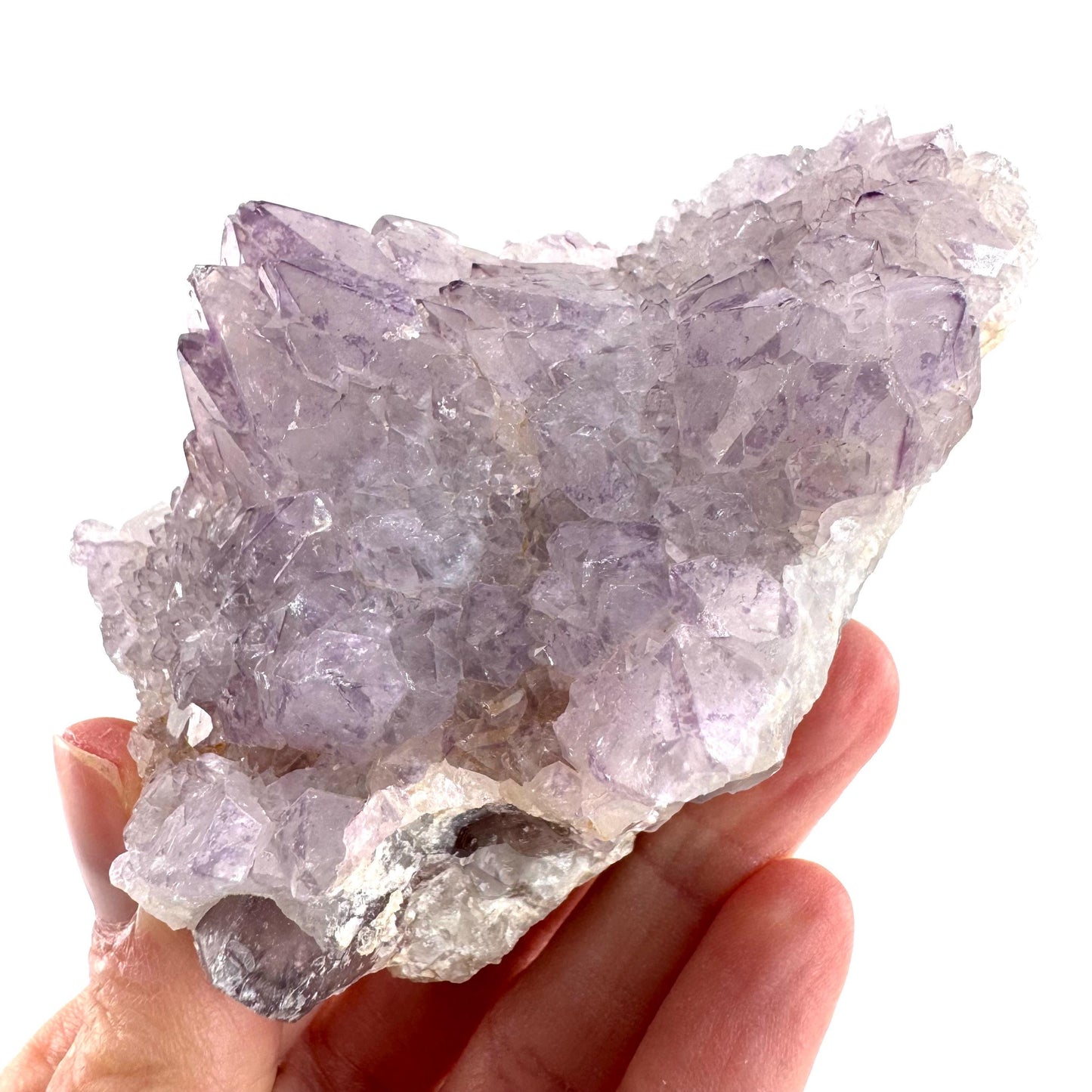 Spirit Quartz (South Africa) | purple spirit quartz crystal, amethyst cluster, mineral specimen