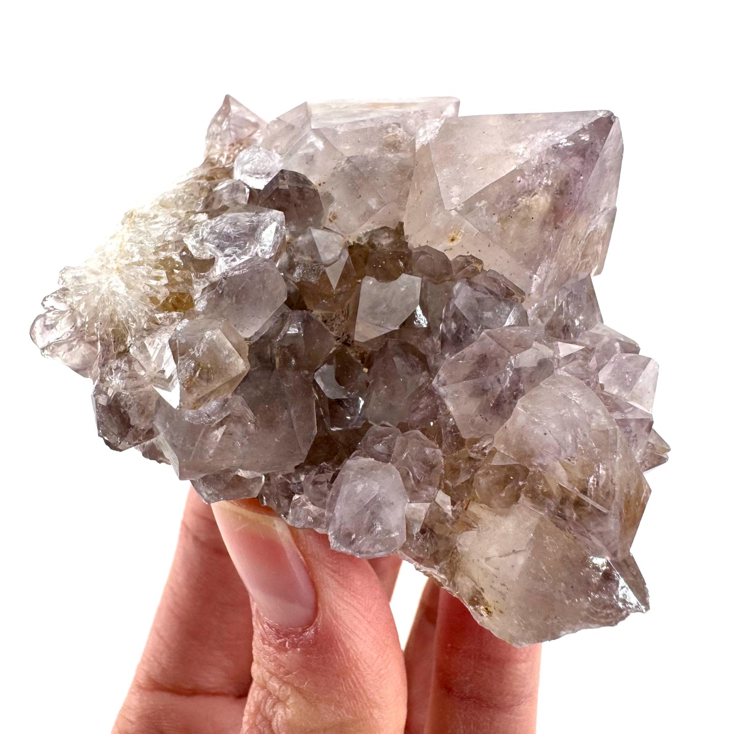 Spirit Quartz (South Africa) | purple spirit quartz crystal, amethyst cluster, mineral specimen