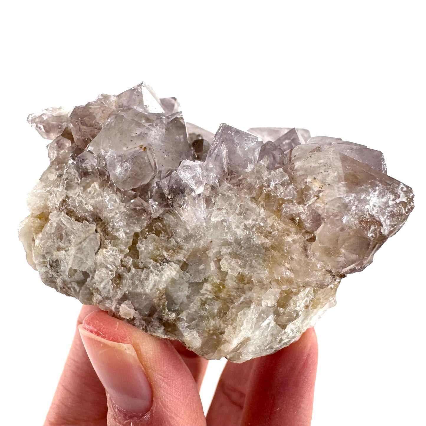 Spirit Quartz (South Africa) | purple spirit quartz crystal, amethyst cluster, mineral specimen