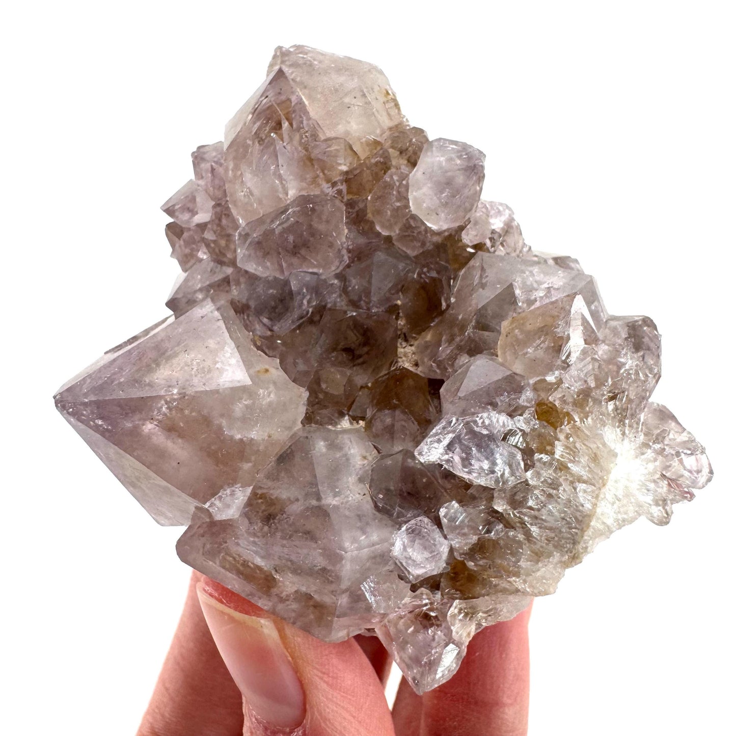 Spirit Quartz (South Africa) | purple spirit quartz crystal, amethyst cluster, mineral specimen