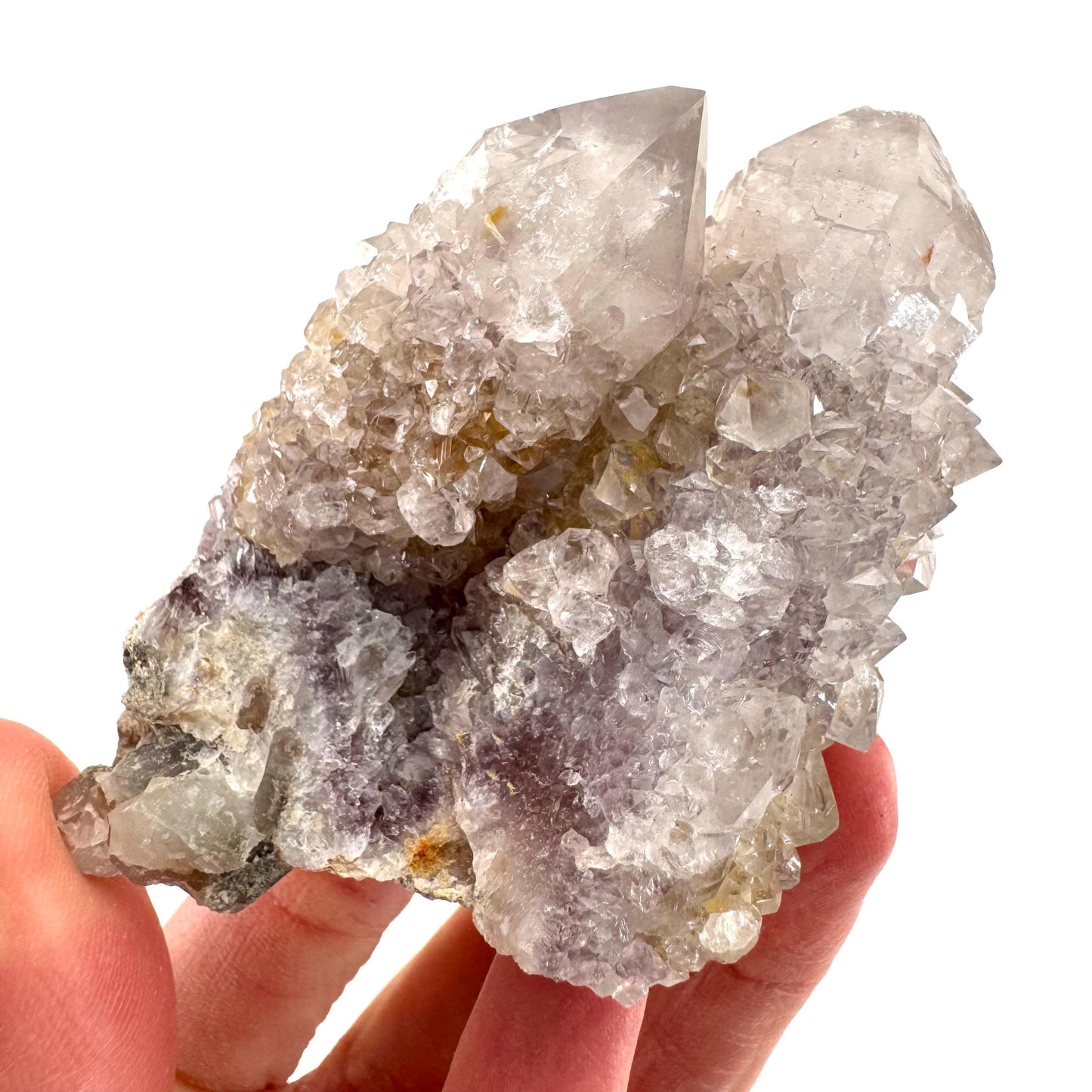 Spirit Quartz (South Africa) | purple spirit quartz crystal, amethyst cluster, mineral specimen