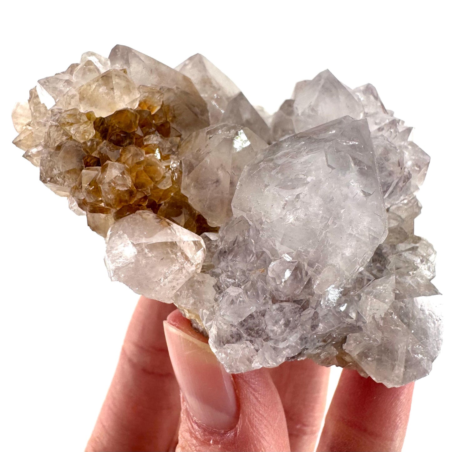Spirit Quartz (South Africa) | purple spirit quartz crystal, amethyst cluster, mineral specimen