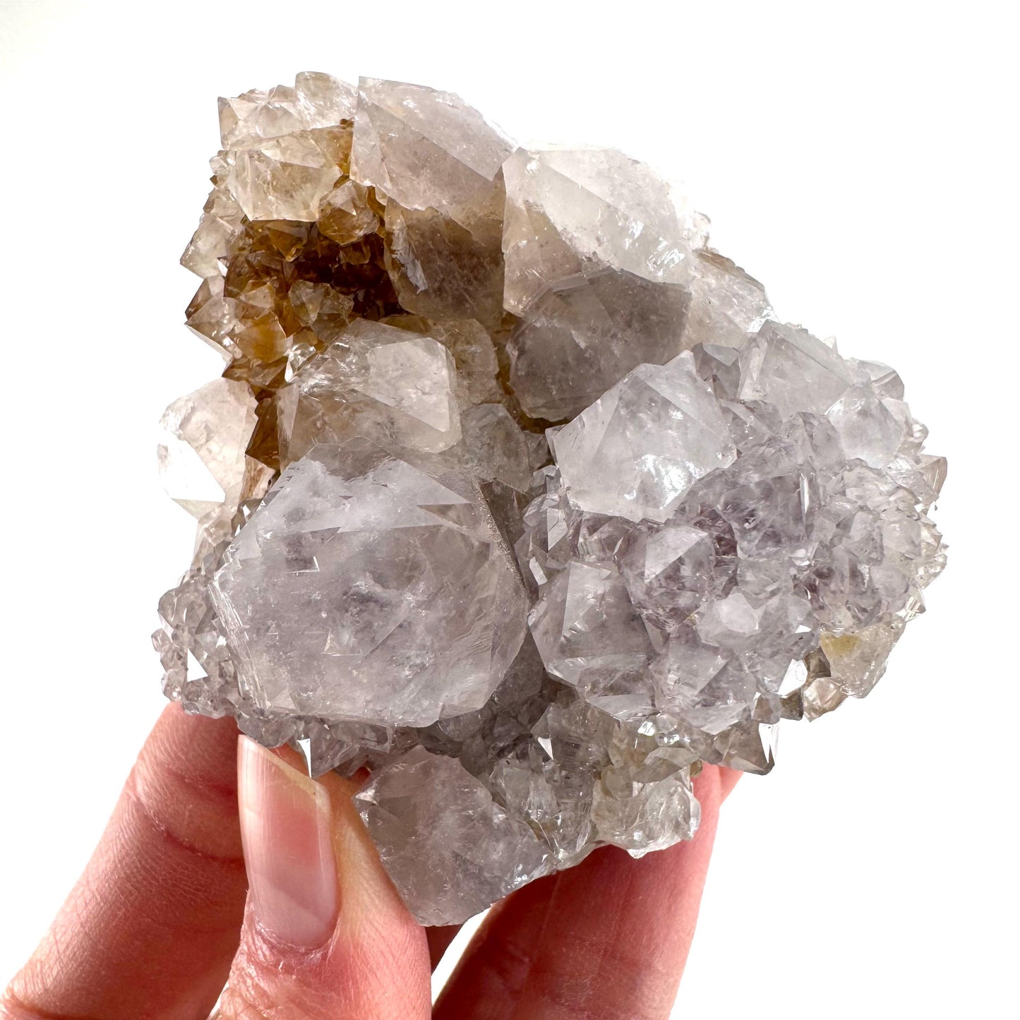 Spirit Quartz (South Africa) | purple spirit quartz crystal, amethyst cluster, mineral specimen